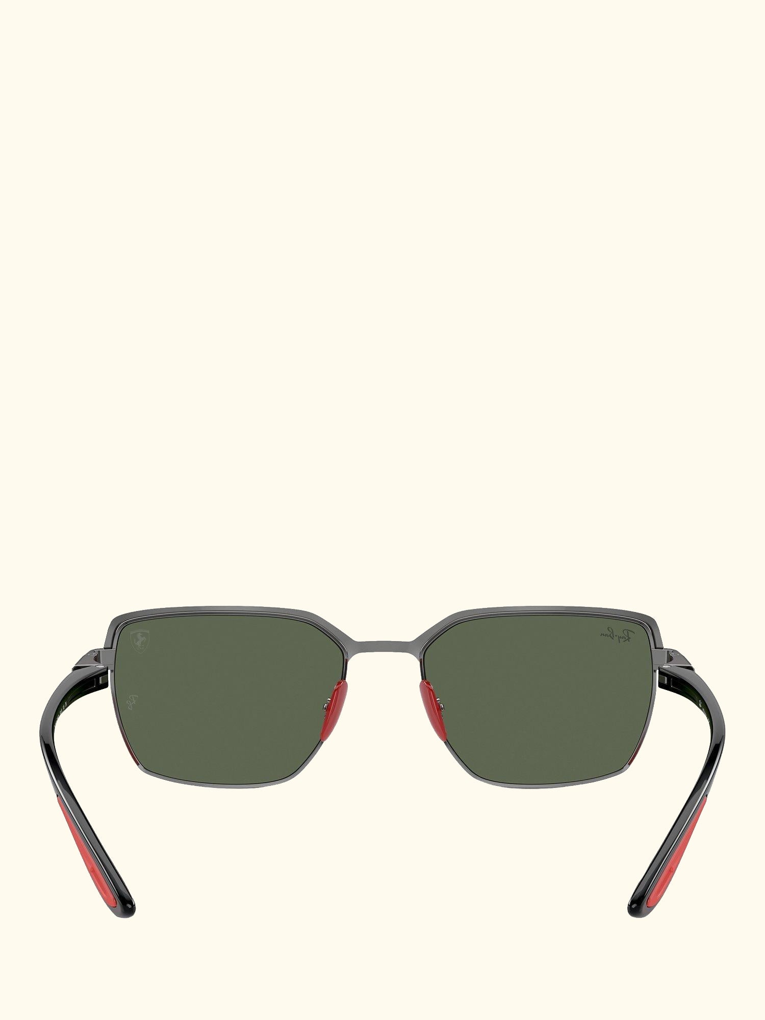 RB3743M Scuderia Ferrari Men's Rectangular Sunglasses