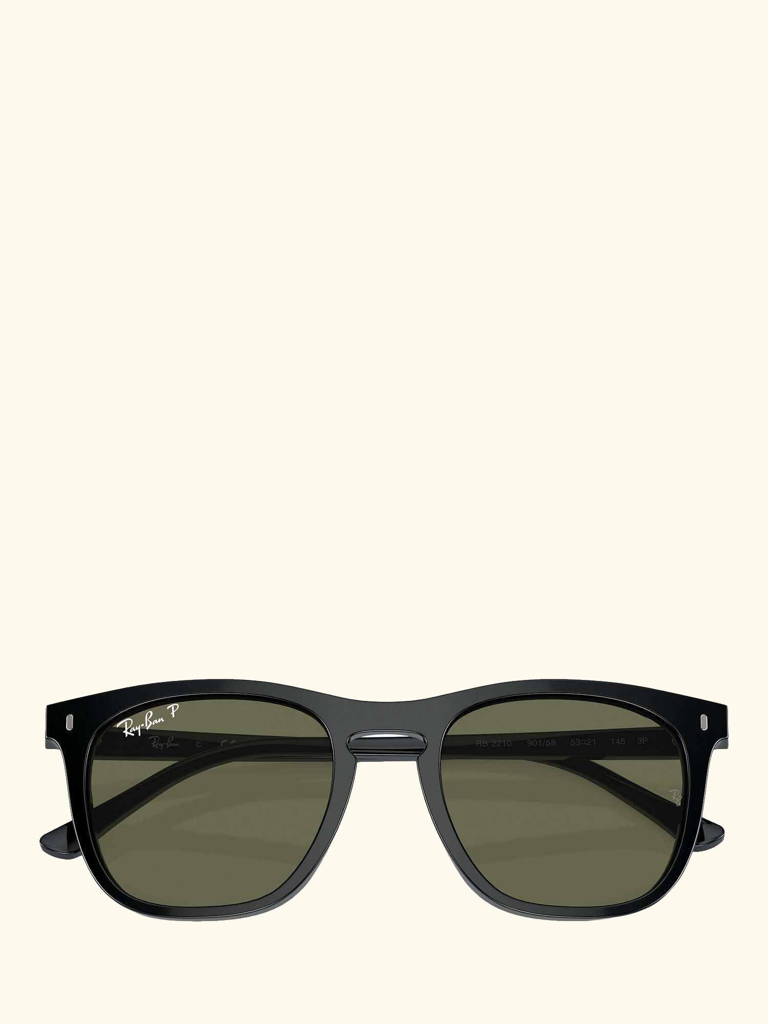 RB2210 Men's Polarised Rectangular Sunglasses