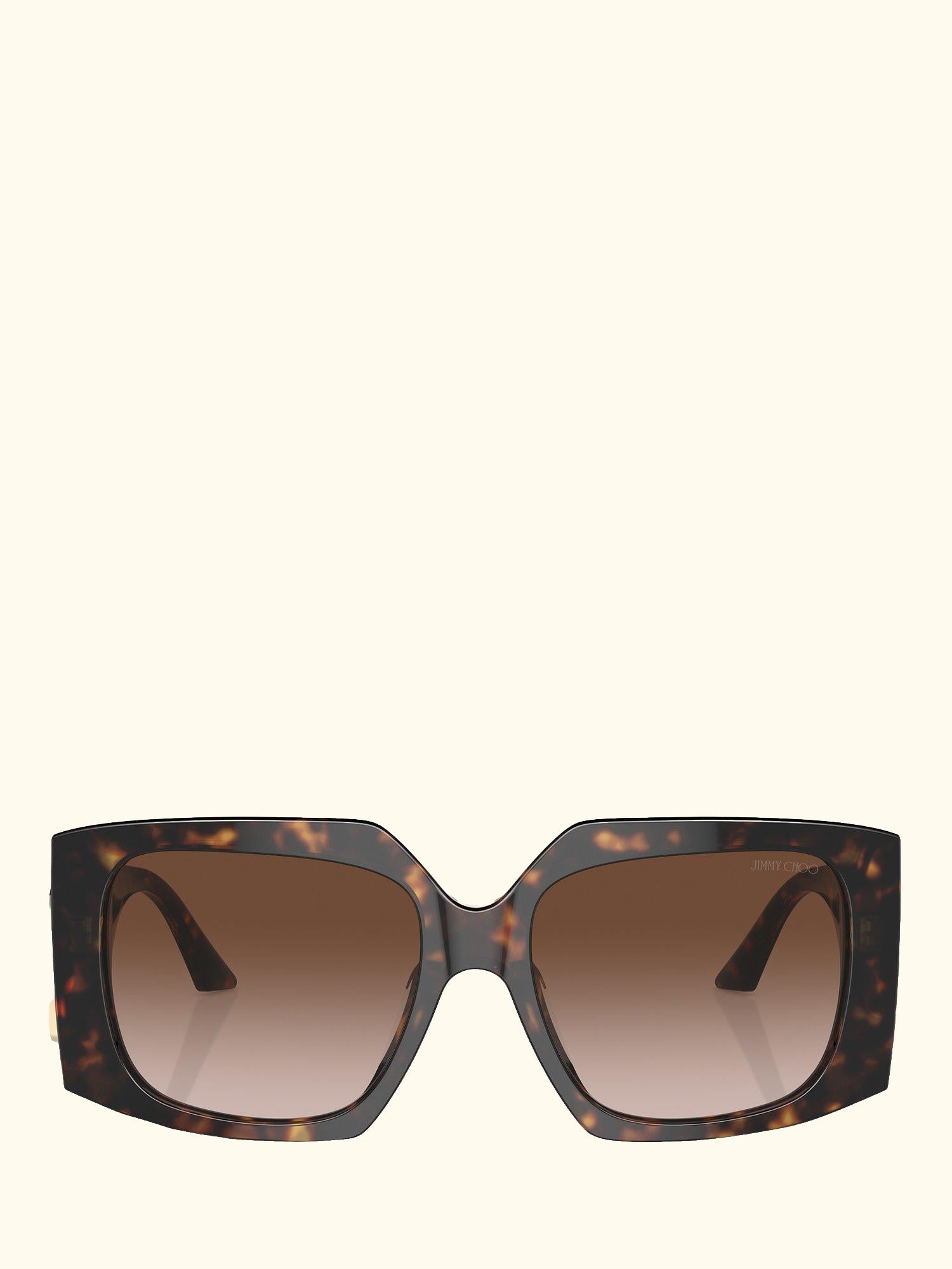 JC5006U Women's Square Tortoiseshell Sunglasses, Havana