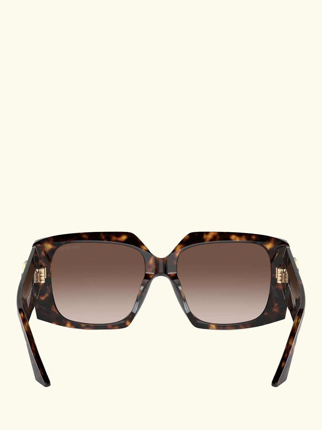 JC5006U Women's Square Tortoiseshell Sunglasses, Havana