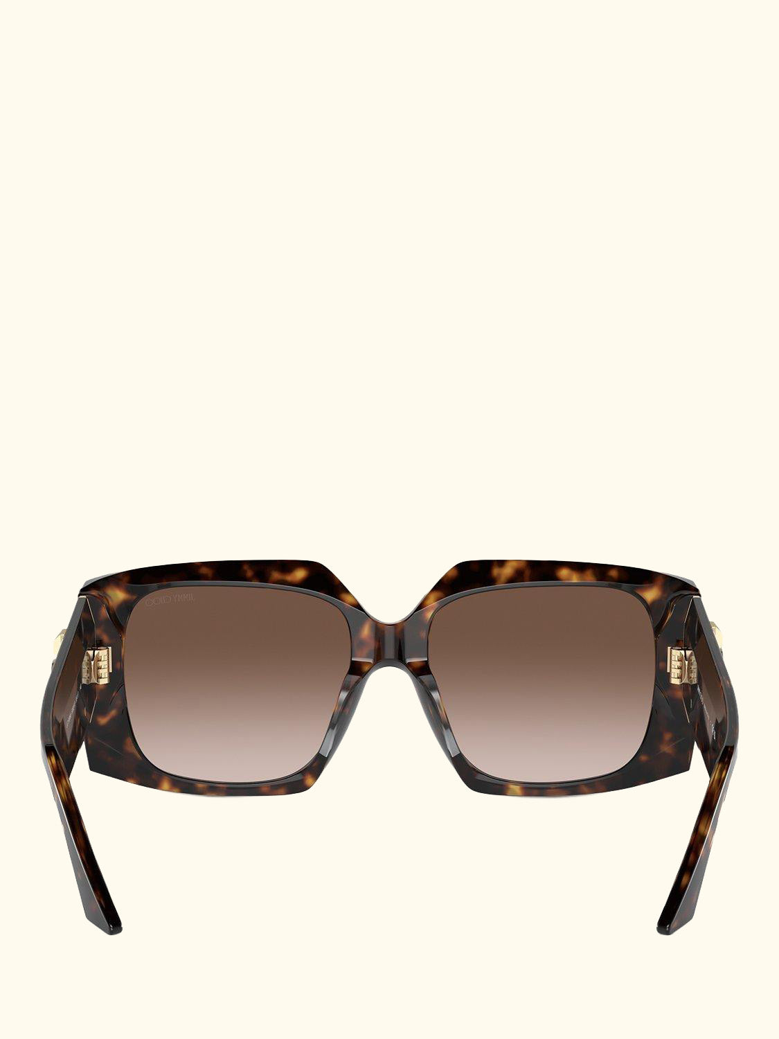 JC5006U Women's Square Tortoiseshell Sunglasses, Havana