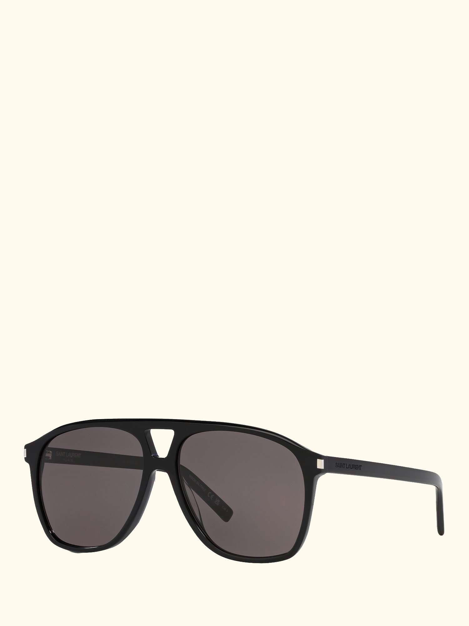 YS000473 Women's Oval Sunglasses, Black