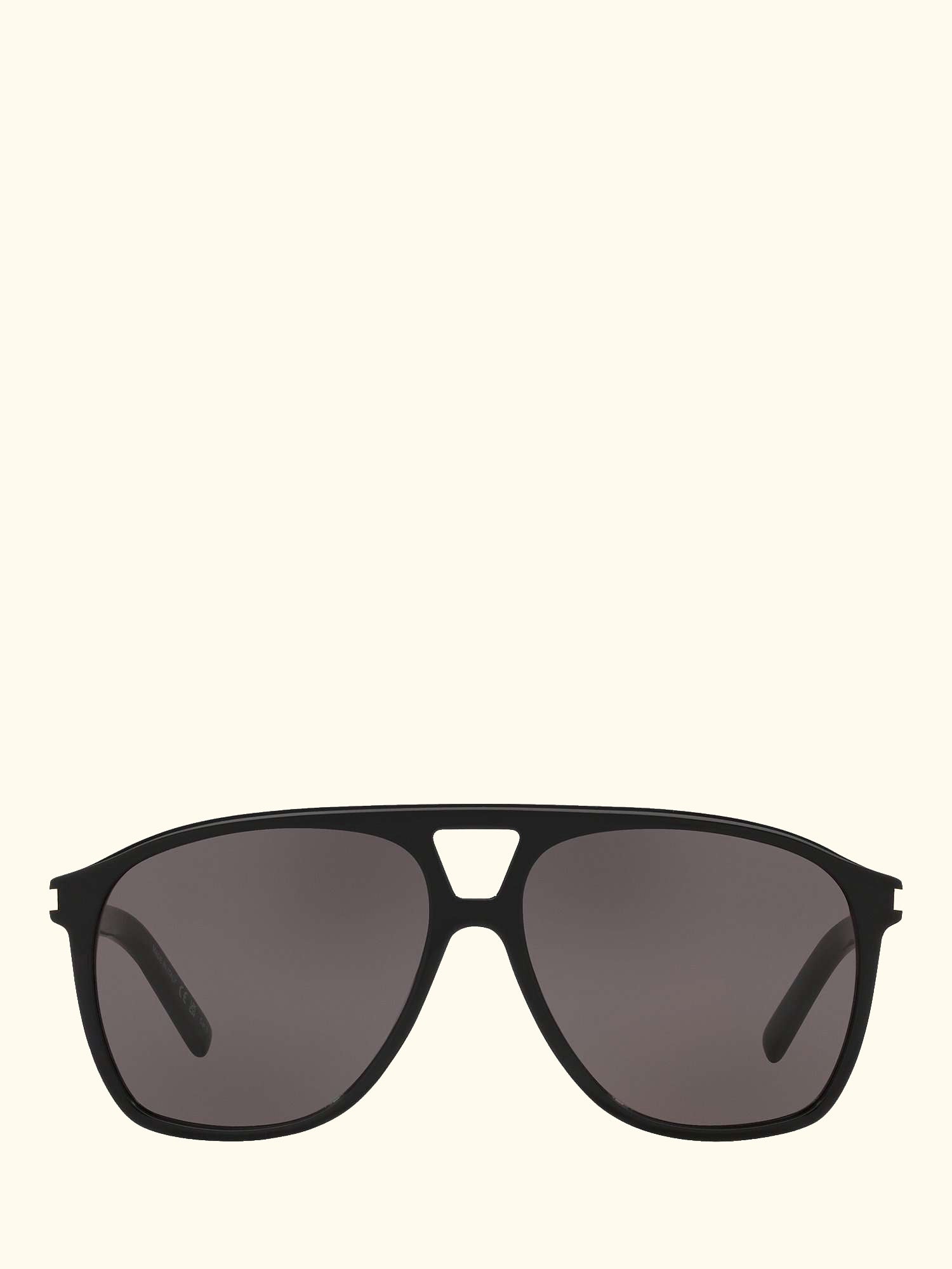 YS000473 Women's Oval Sunglasses, Black