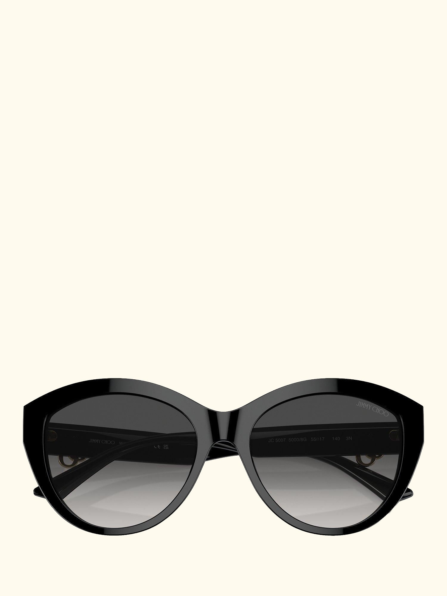 JC5007 Women's Cat's Eye Sunglasses, Black/Grey