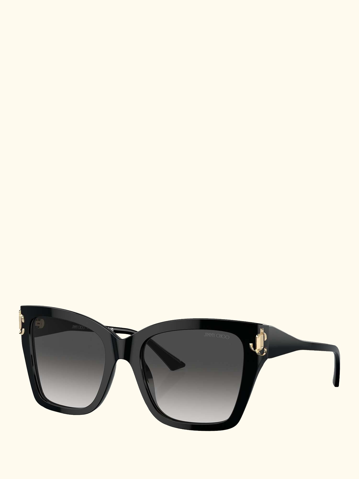 JC5012 Women's Irregular Sunglasses, Black/Grey Gradient
