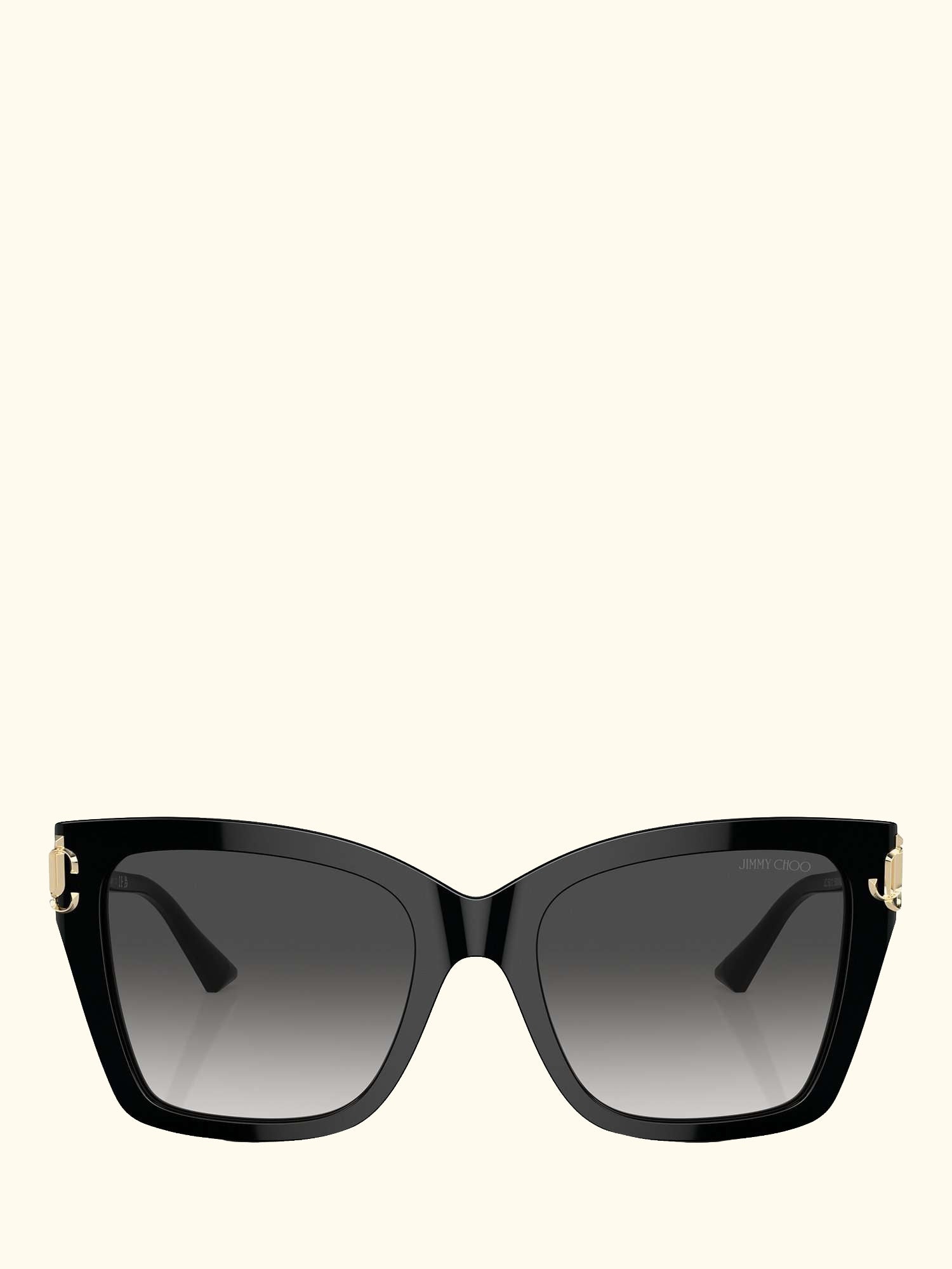 JC5012 Women's Irregular Sunglasses, Black/Grey Gradient