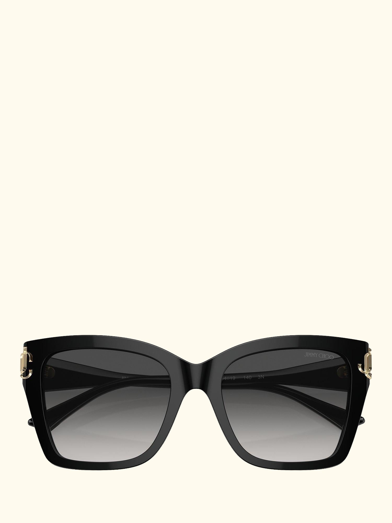 JC5012 Women's Irregular Sunglasses, Black/Grey Gradient