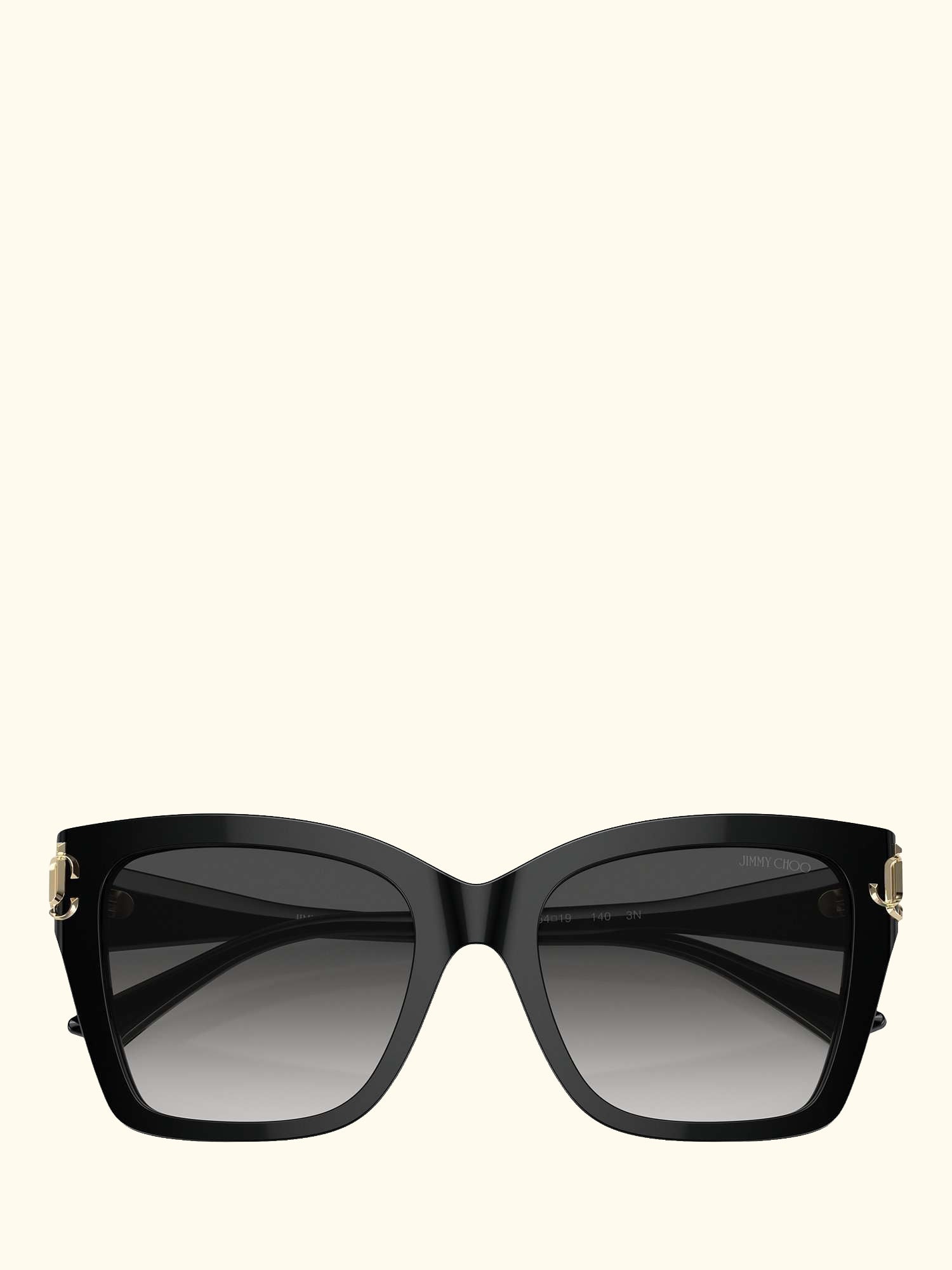 JC5012 Women's Irregular Sunglasses, Black/Grey Gradient