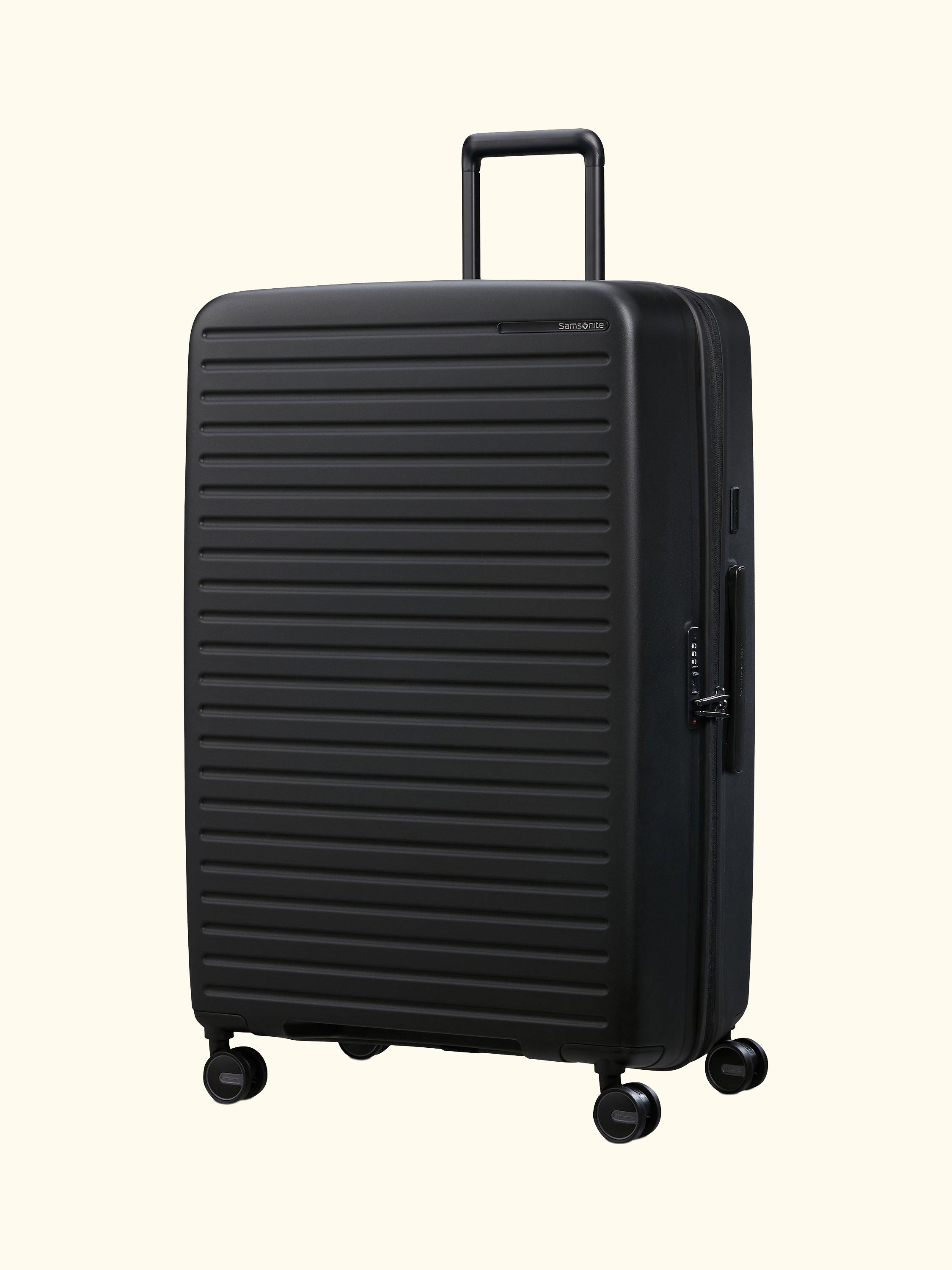 Restackd 4-Wheel Spinner 75cm Expandable Large Suitcase