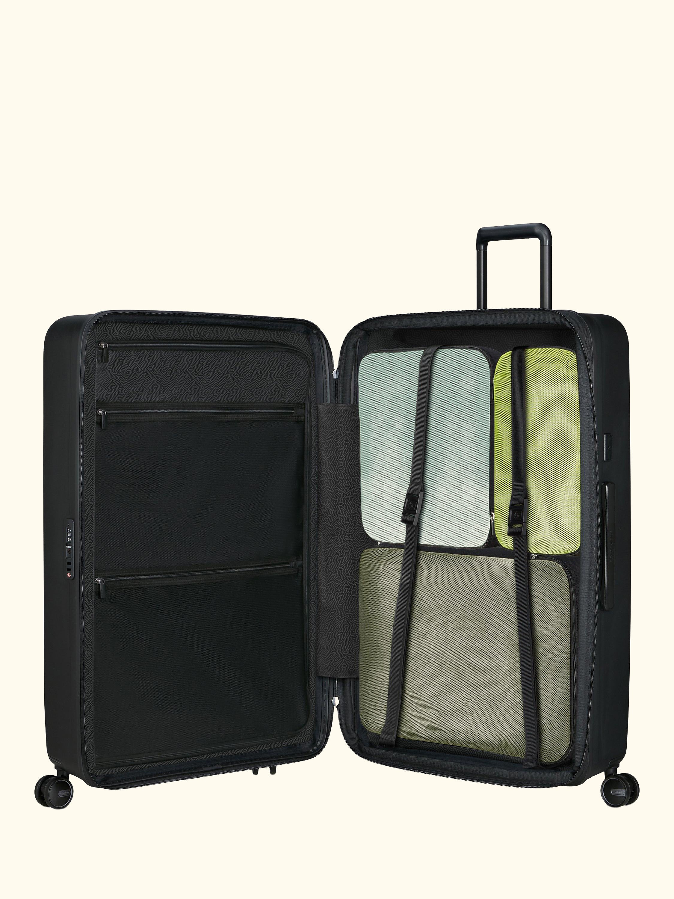 Restackd 4-Wheel Spinner 75cm Expandable Large Suitcase