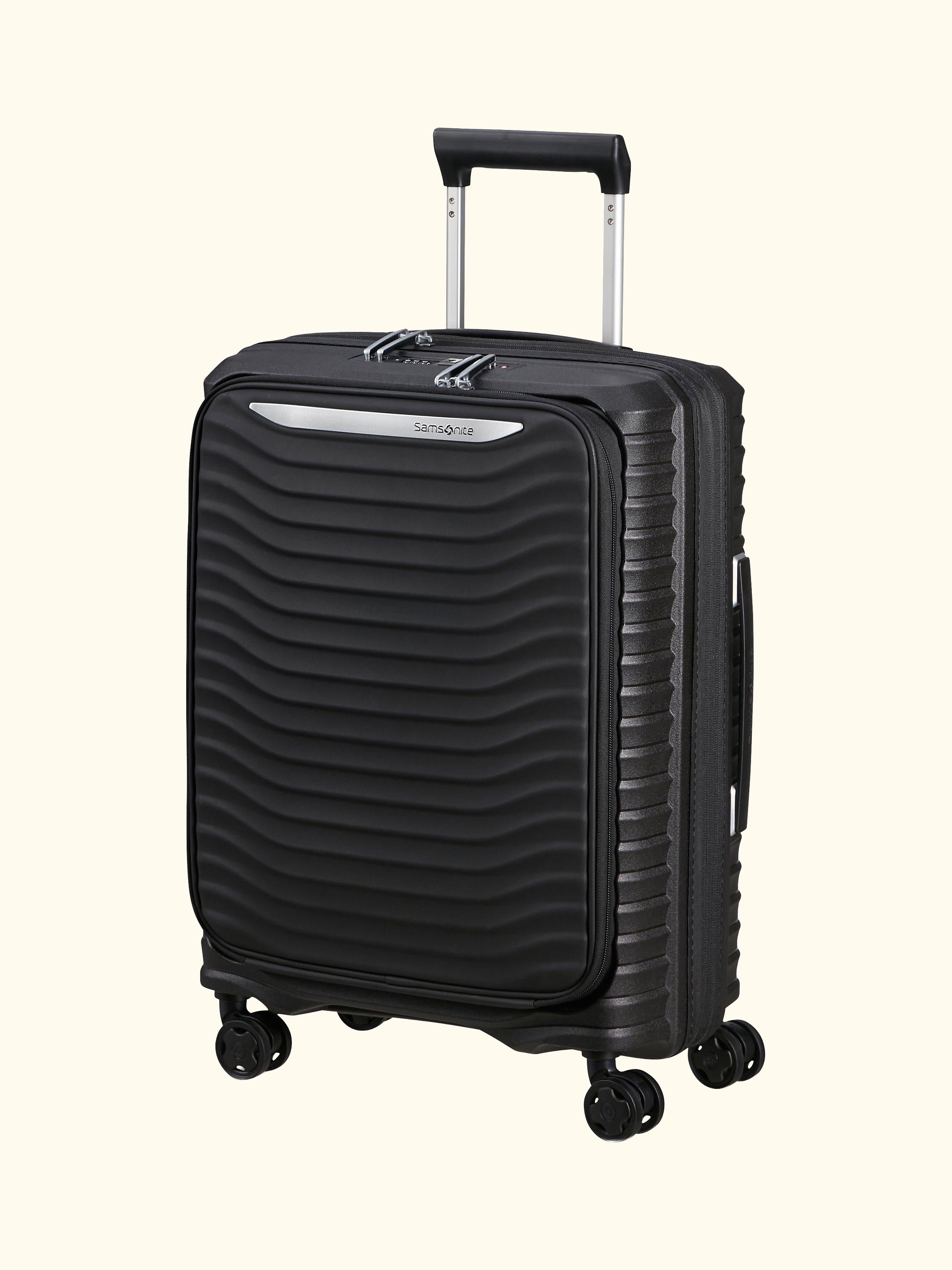 Upscape 55cm, Easy Access Expandable 4-Wheel Cabin Case, 48L