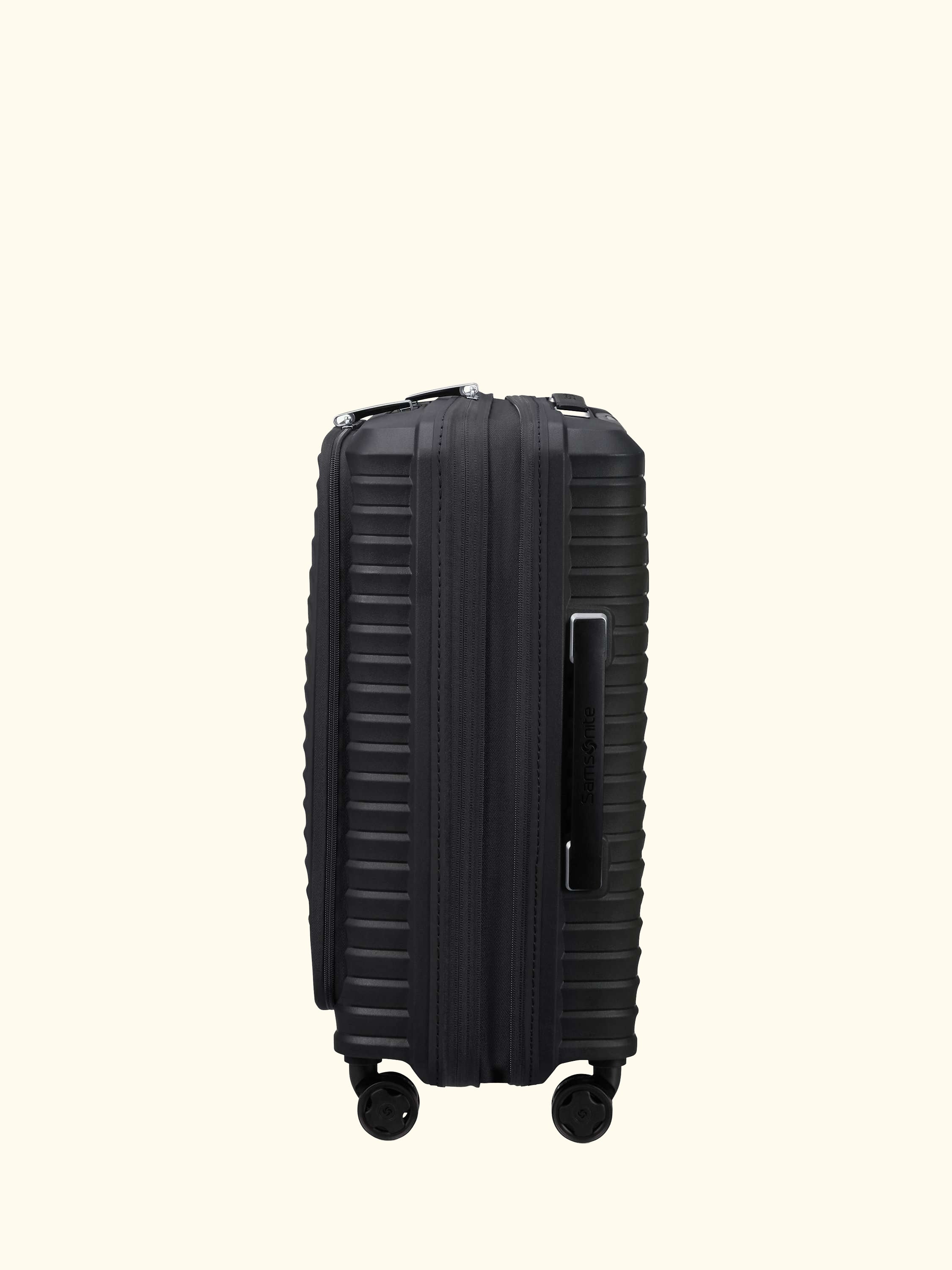 Upscape 55cm, Easy Access Expandable 4-Wheel Cabin Case, 48L