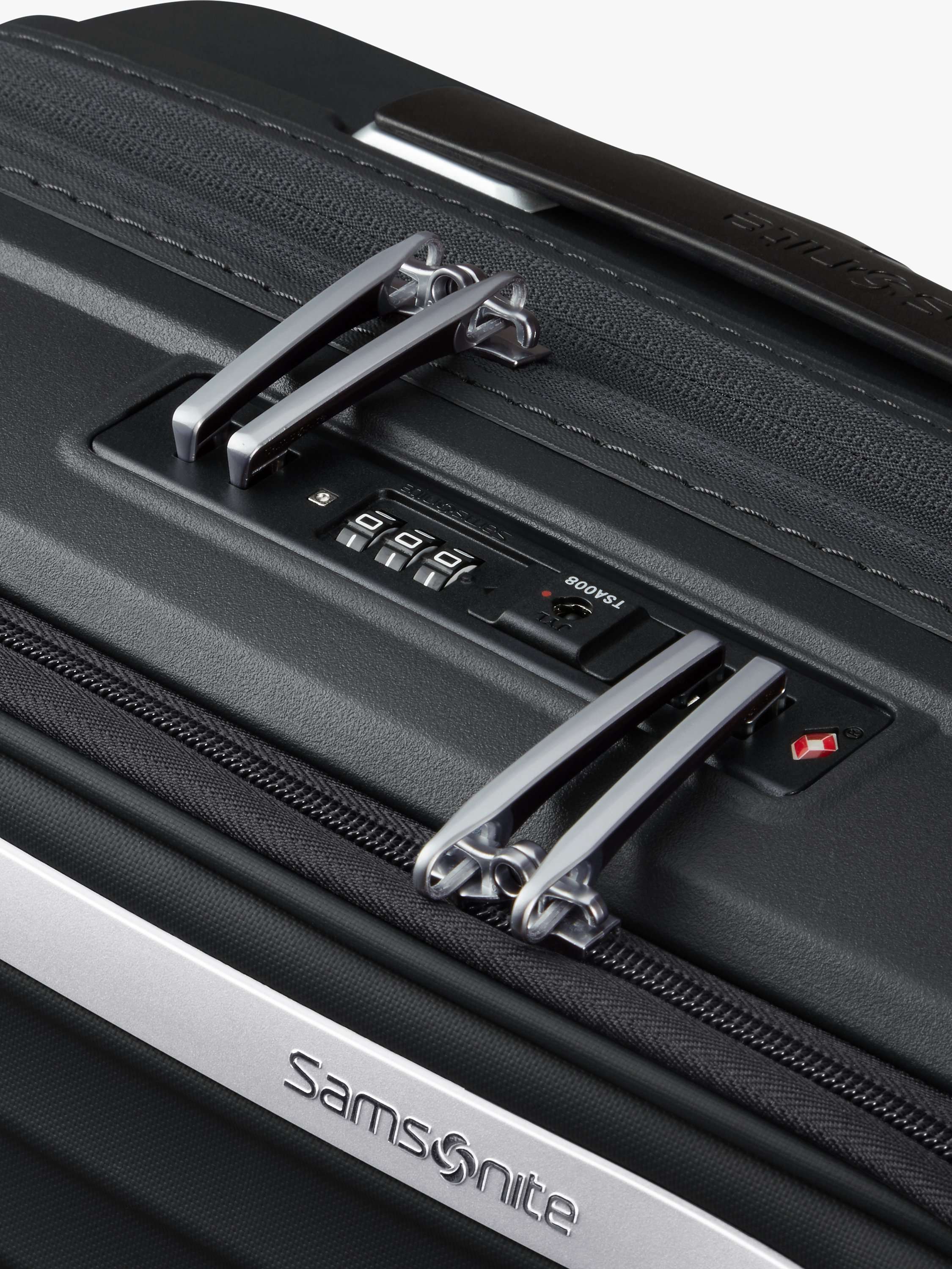 Upscape 55cm, Easy Access Expandable 4-Wheel Cabin Case, 48L