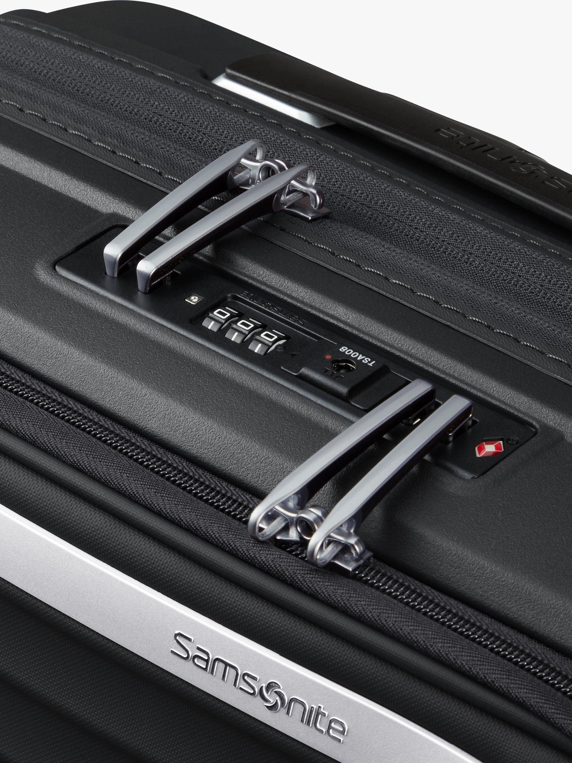 Upscape 55cm, Easy Access Expandable 4-Wheel Cabin Case, 48L