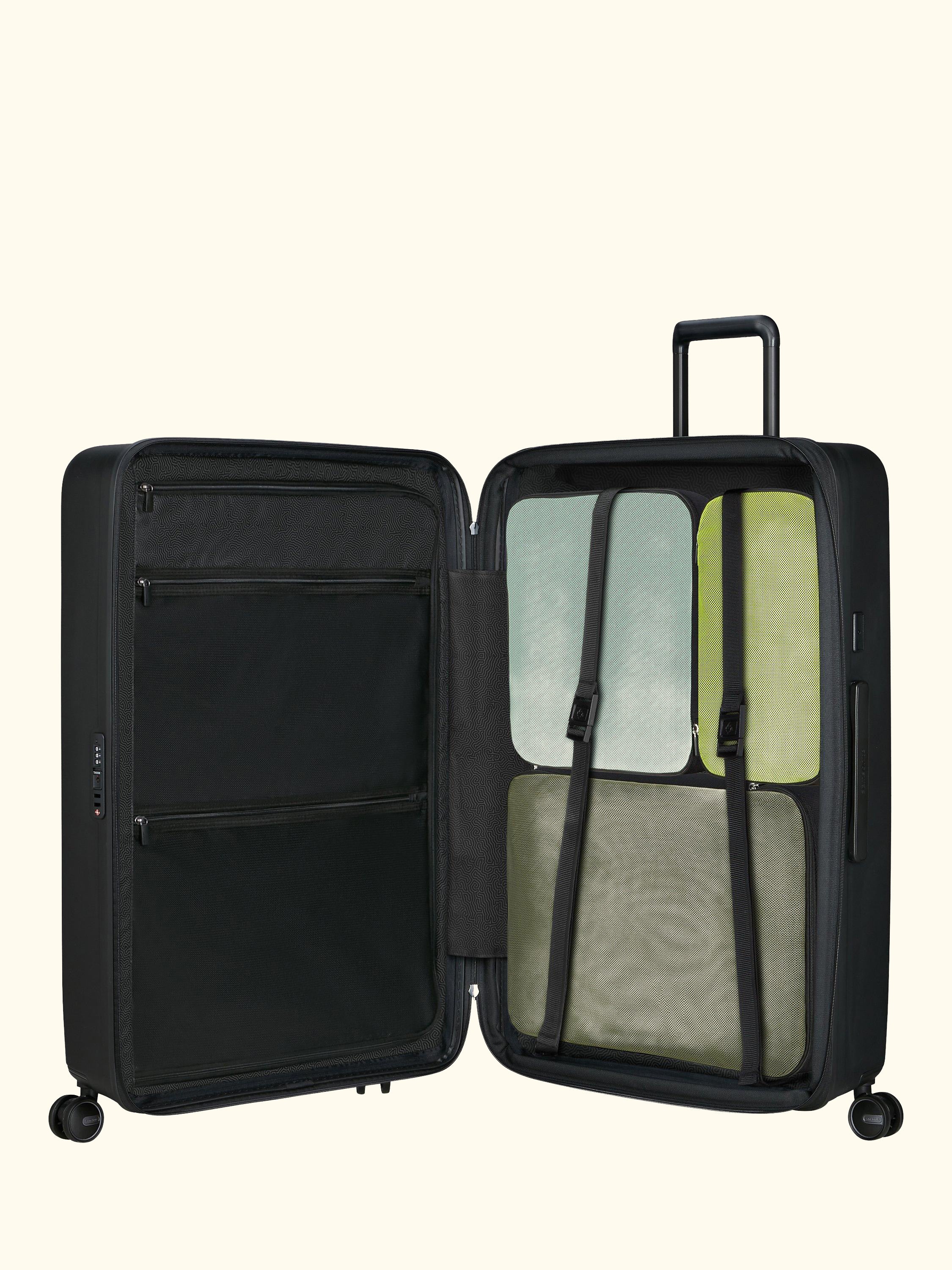 Restackd 55cm Expandable 4-Wheel Cabin Suitcase, 39/45L