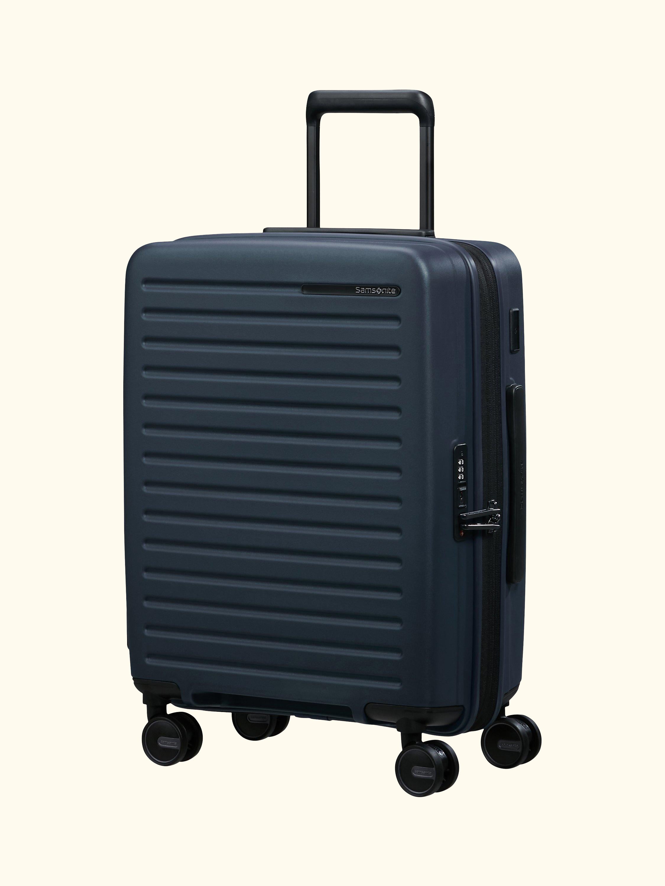 Restackd 55cm Expandable 4-Wheel Cabin Suitcase, 39/45L