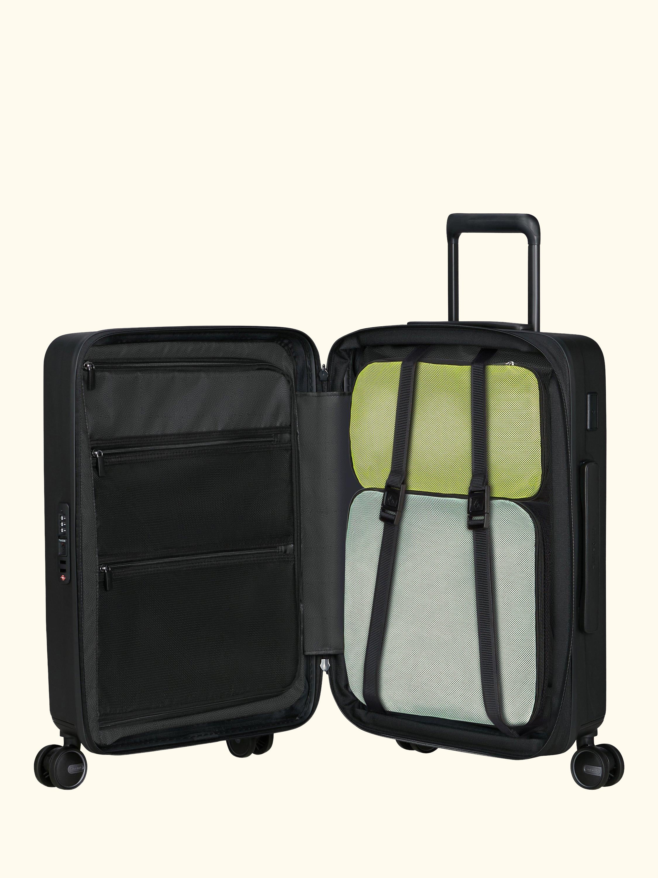 Restackd 4-Wheel Spinner 55cm Easy Access Expandable Cabin Case, 42/48L