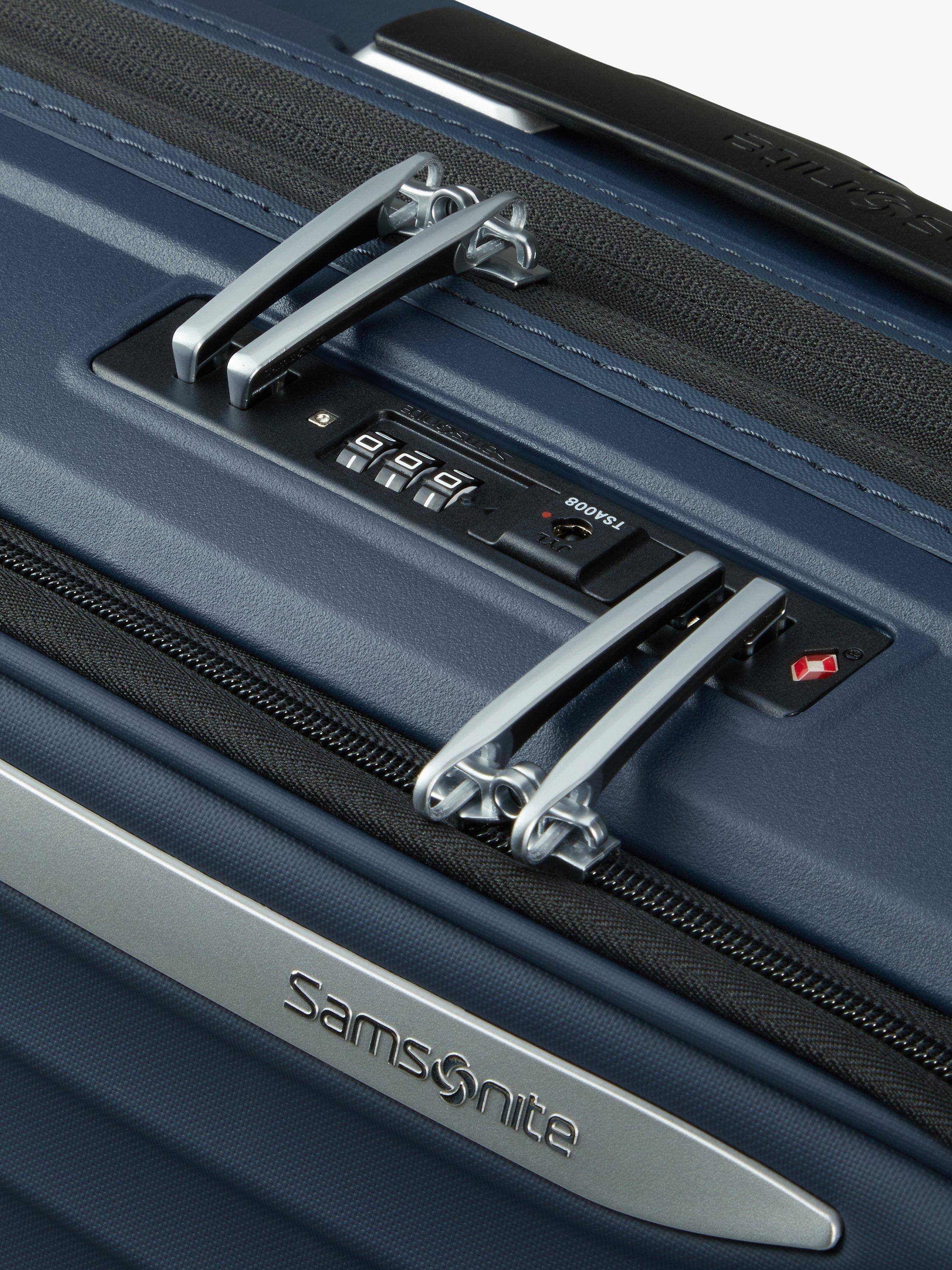Upscape 55cm, Easy Access Expandable 4-Wheel Cabin Case, 48L