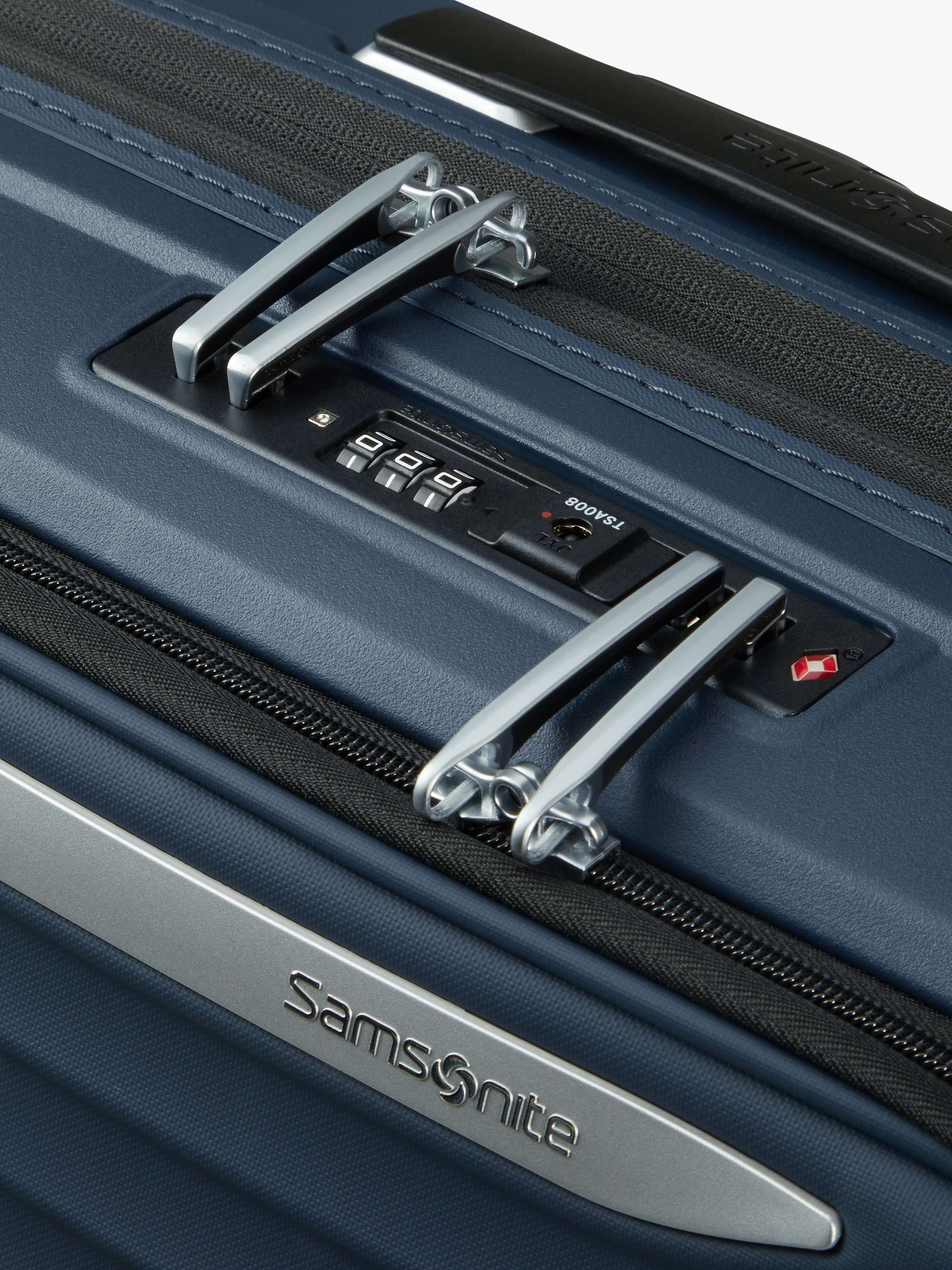 Upscape 55cm, Easy Access Expandable 4-Wheel Cabin Case, 48L