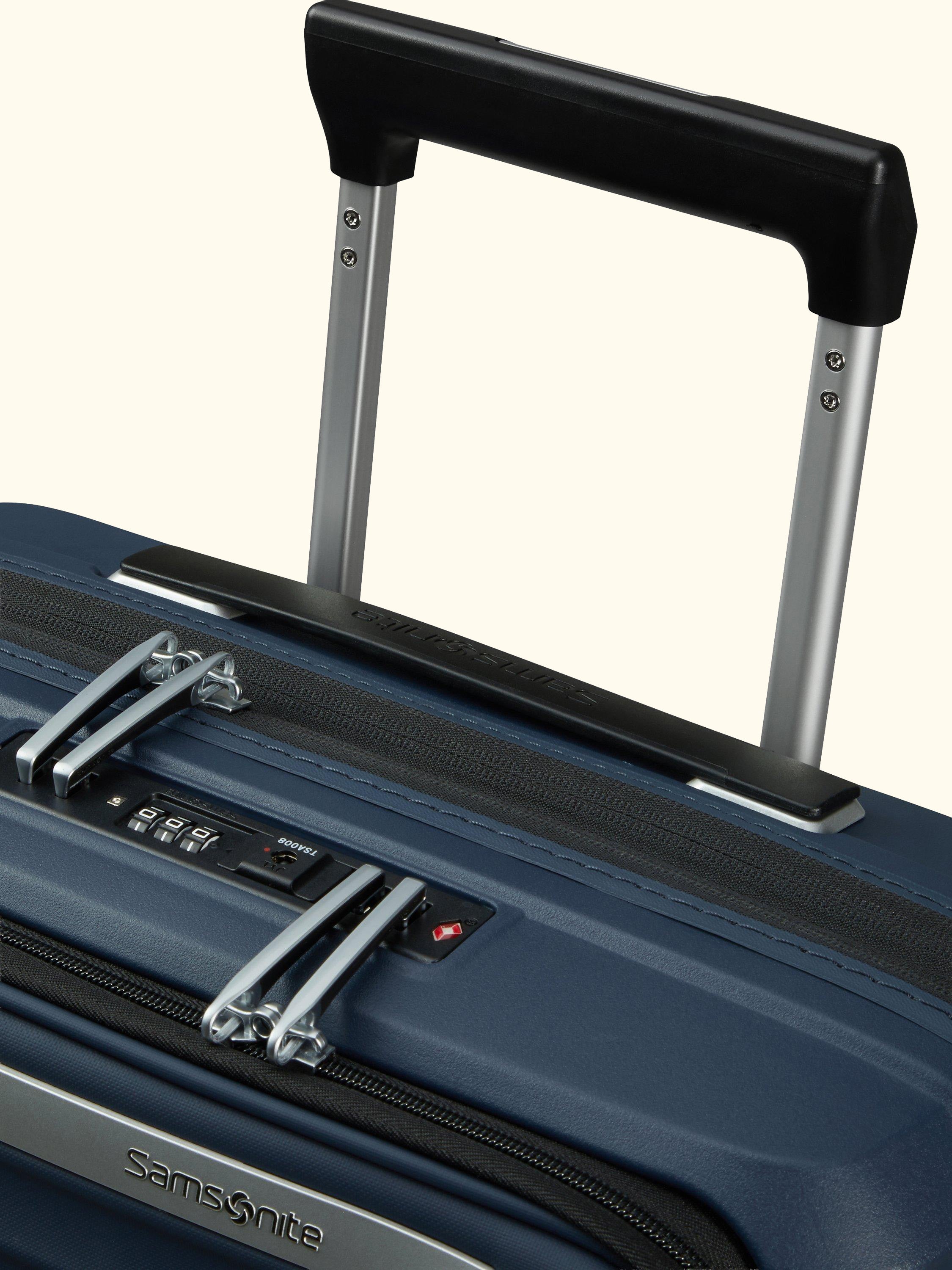 Upscape 55cm, Easy Access Expandable 4-Wheel Cabin Case, 48L