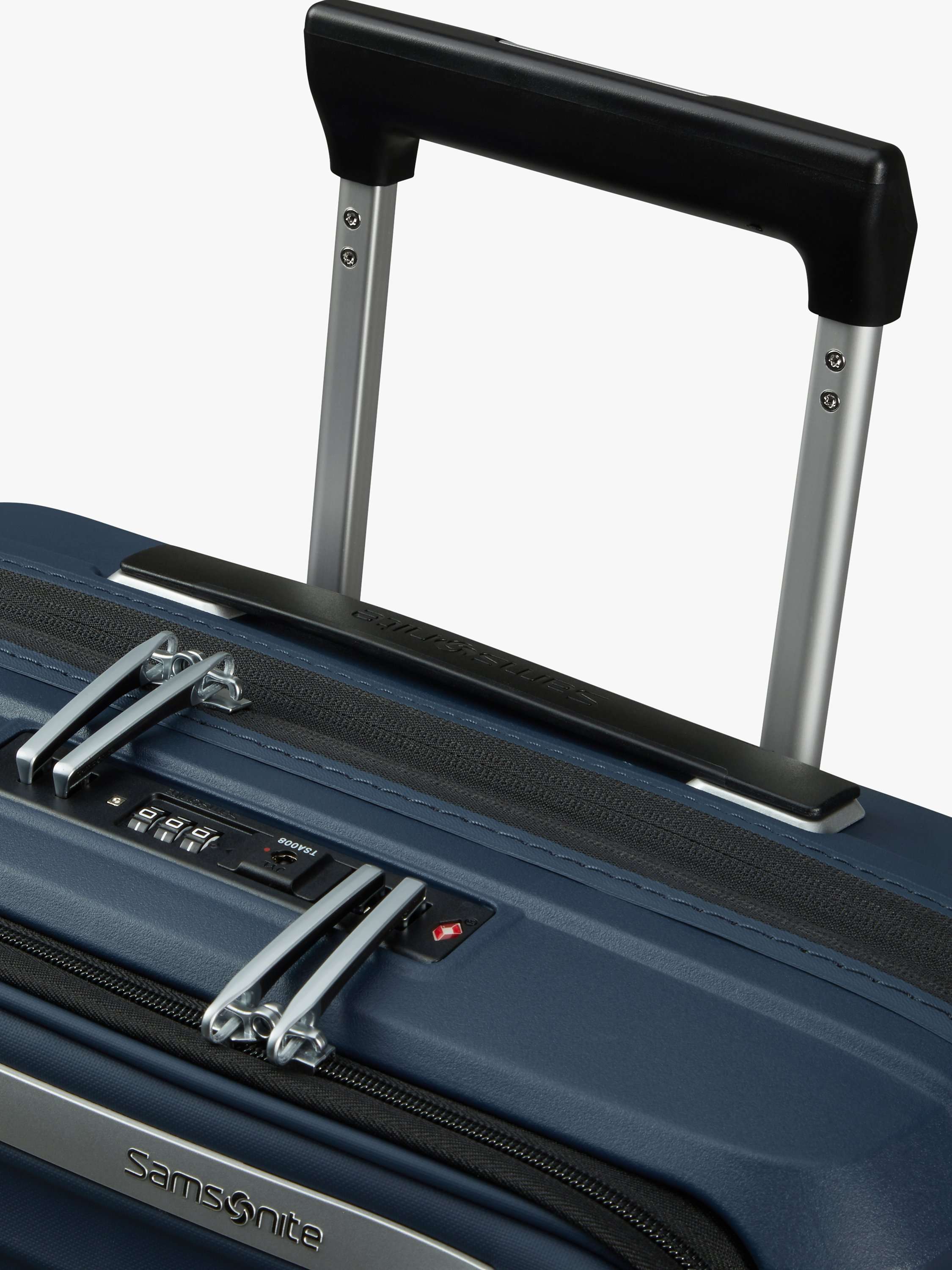 Upscape 55cm, Easy Access Expandable 4-Wheel Cabin Case, 48L