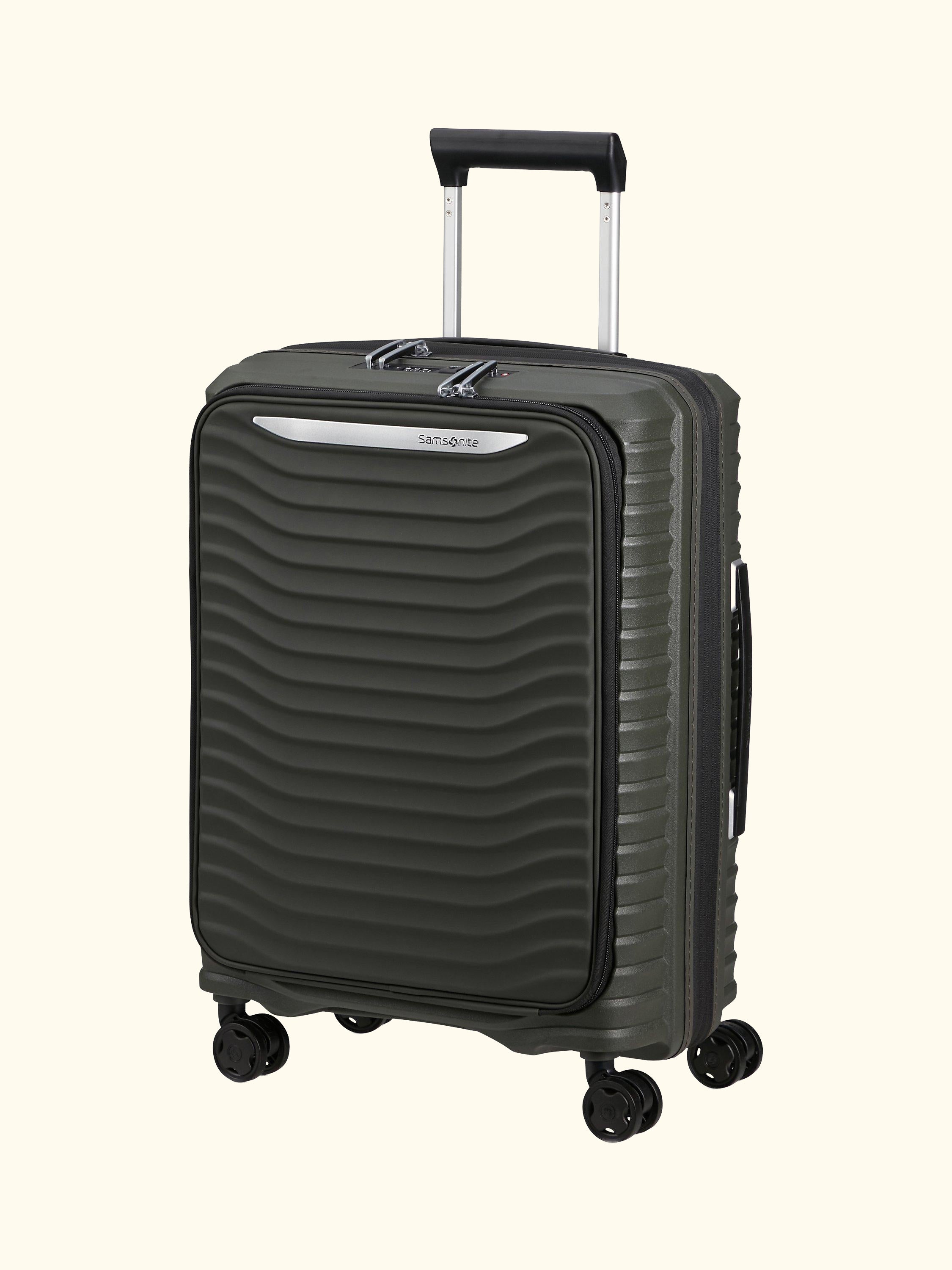 Upscape 55cm, Easy Access Expandable 4-Wheel Cabin Case, 48L