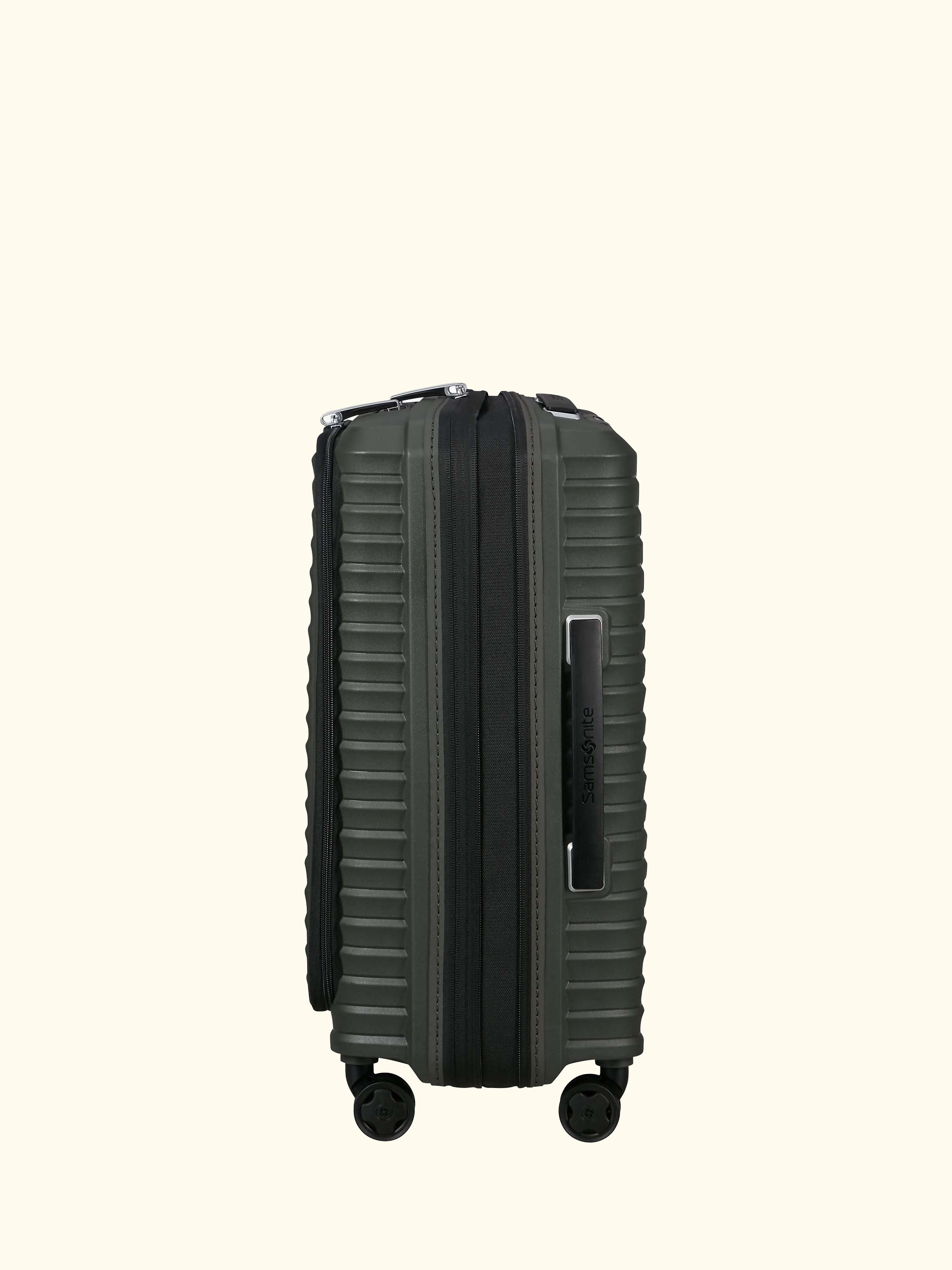 Upscape 55cm, Easy Access Expandable 4-Wheel Cabin Case, 48L