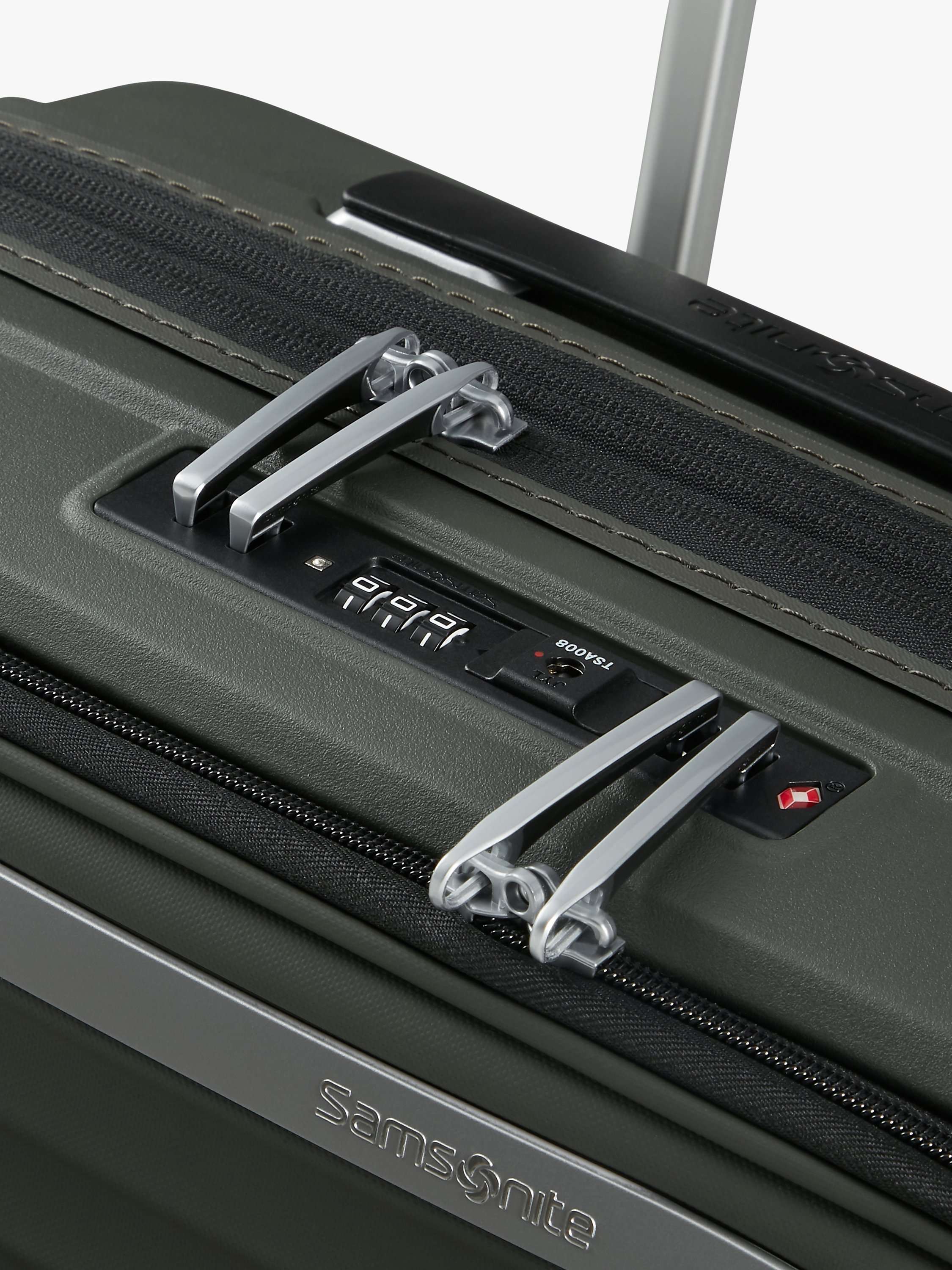 Upscape 55cm, Easy Access Expandable 4-Wheel Cabin Case, 48L