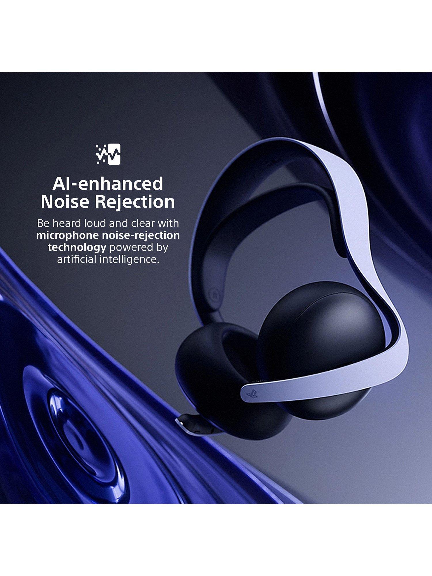 PS5 PULSE Elite Wireless Headset, White/Black