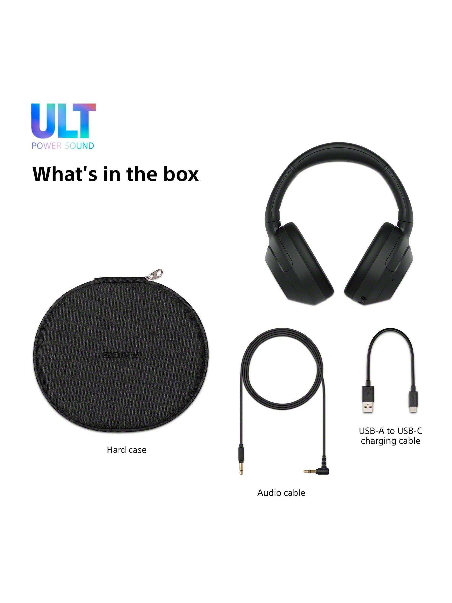 WH-ULT900N ULT Wear Noise Cancelling Wireless Bluetooth Over-Ear Headphones with ULT POWER SOUND & Mic/Remote