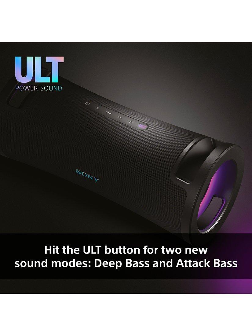 SRS-ULT70 ULT Field 7 Waterproof Bluetooth Portable Speaker with ULT POWER SOUND & LED Lighting, Black