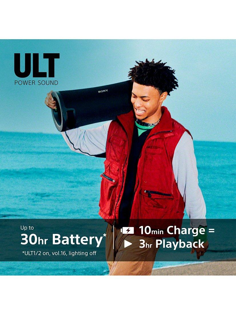 SRS-ULT70 ULT Field 7 Waterproof Bluetooth Portable Speaker with ULT POWER SOUND & LED Lighting, Black