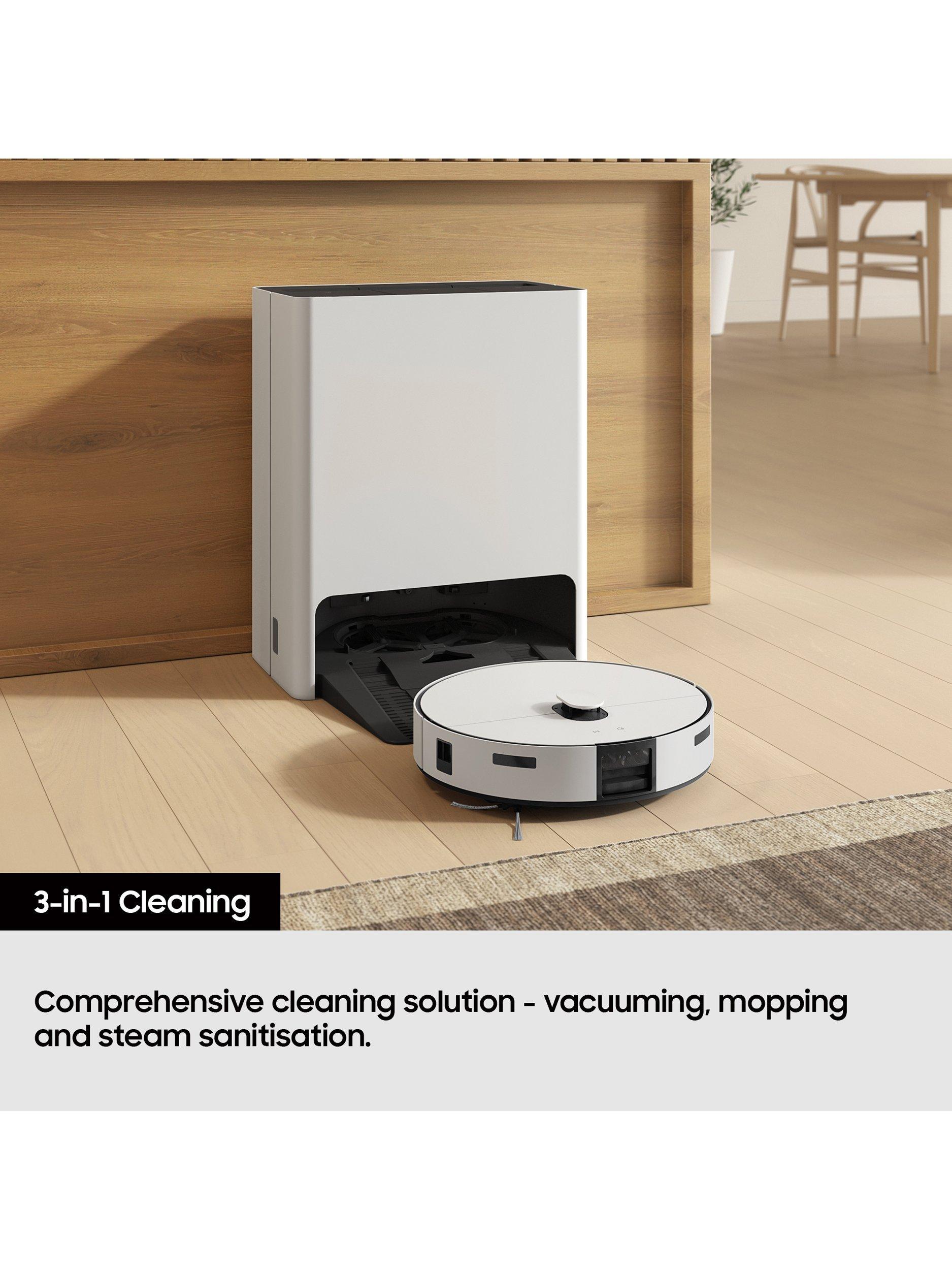 Bespoke Jet Bot Combo™+ 3-in-1 Cleaning Robot Vacuum Cleaner, Satin Grey