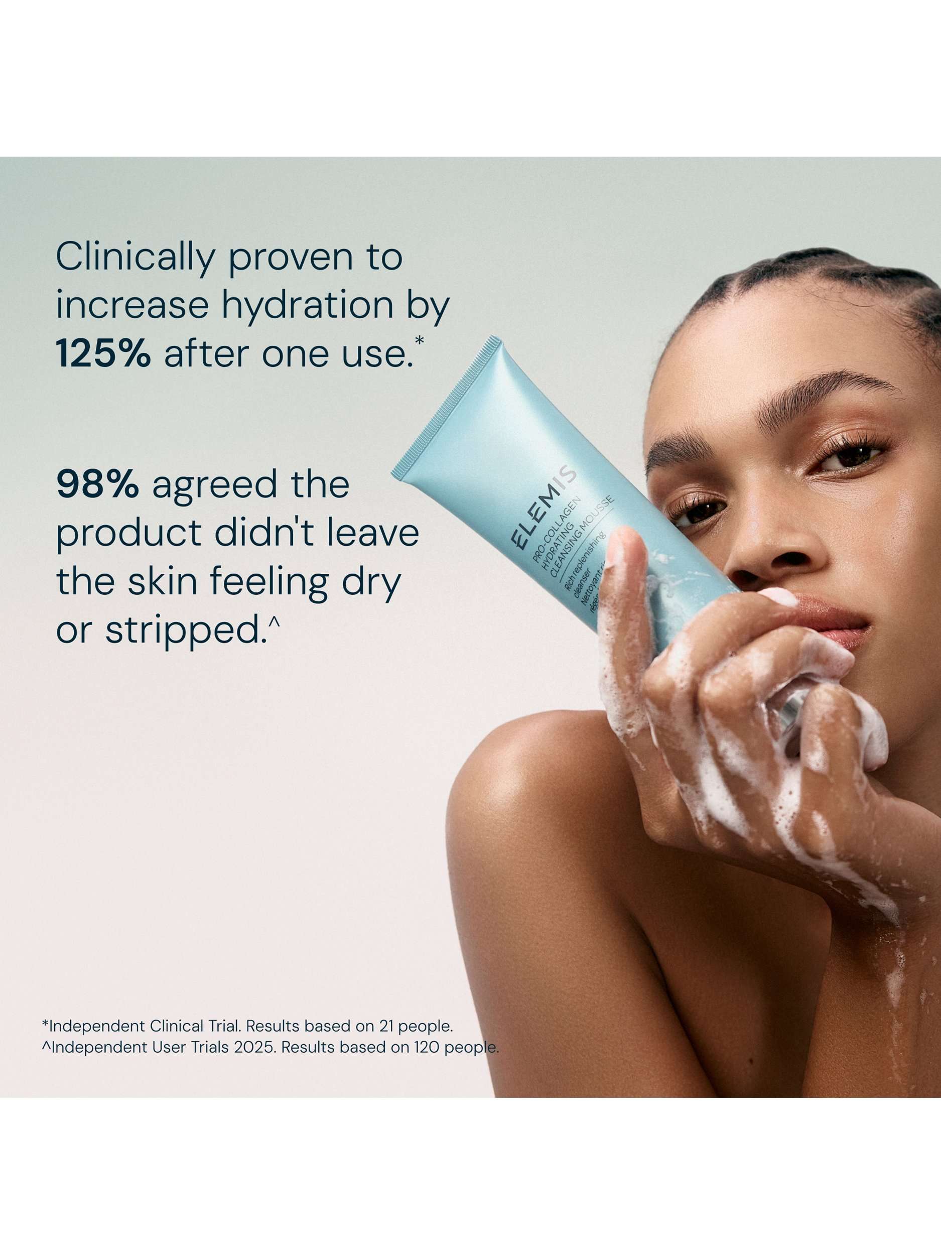 Pro-Collagen Hydrating Cleansing Mousse, 125ml
