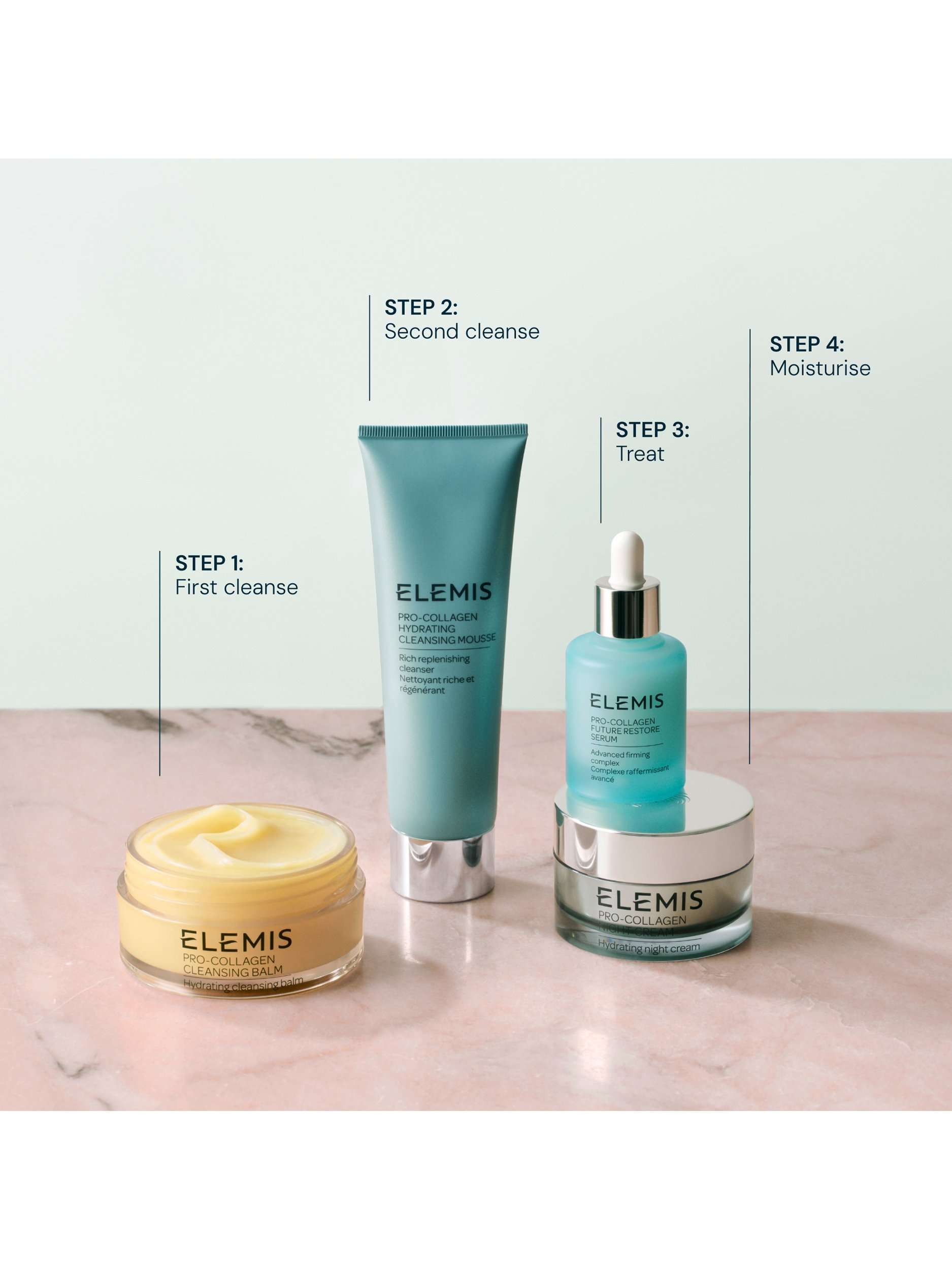 Pro-Collagen Hydrating Cleansing Mousse, 125ml