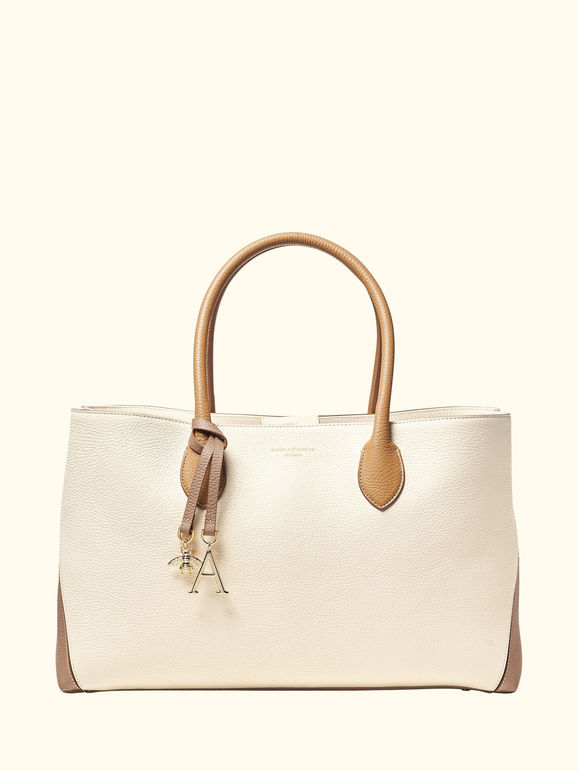 Pebble Leather London Tote Bag