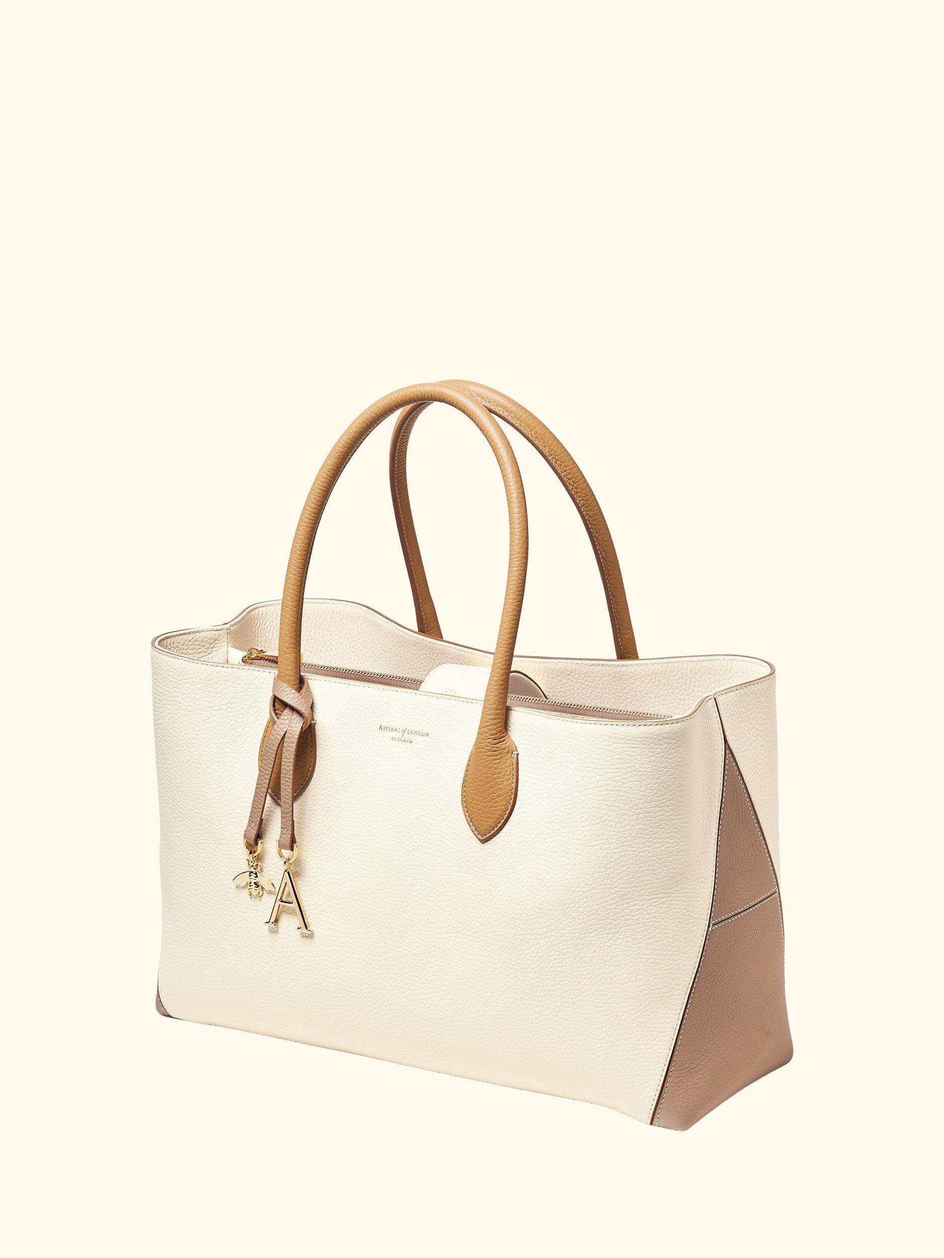 Pebble Leather London Tote Bag