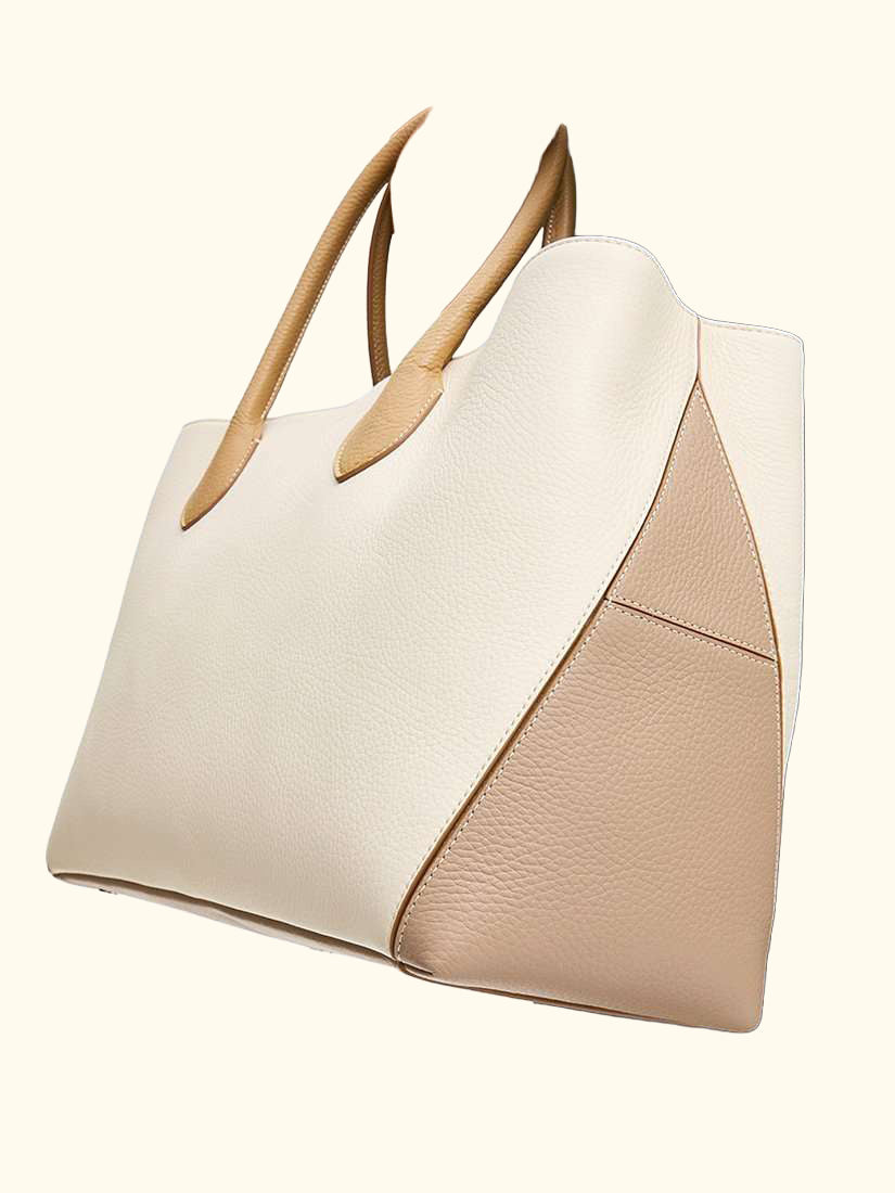 Pebble Leather London Tote Bag