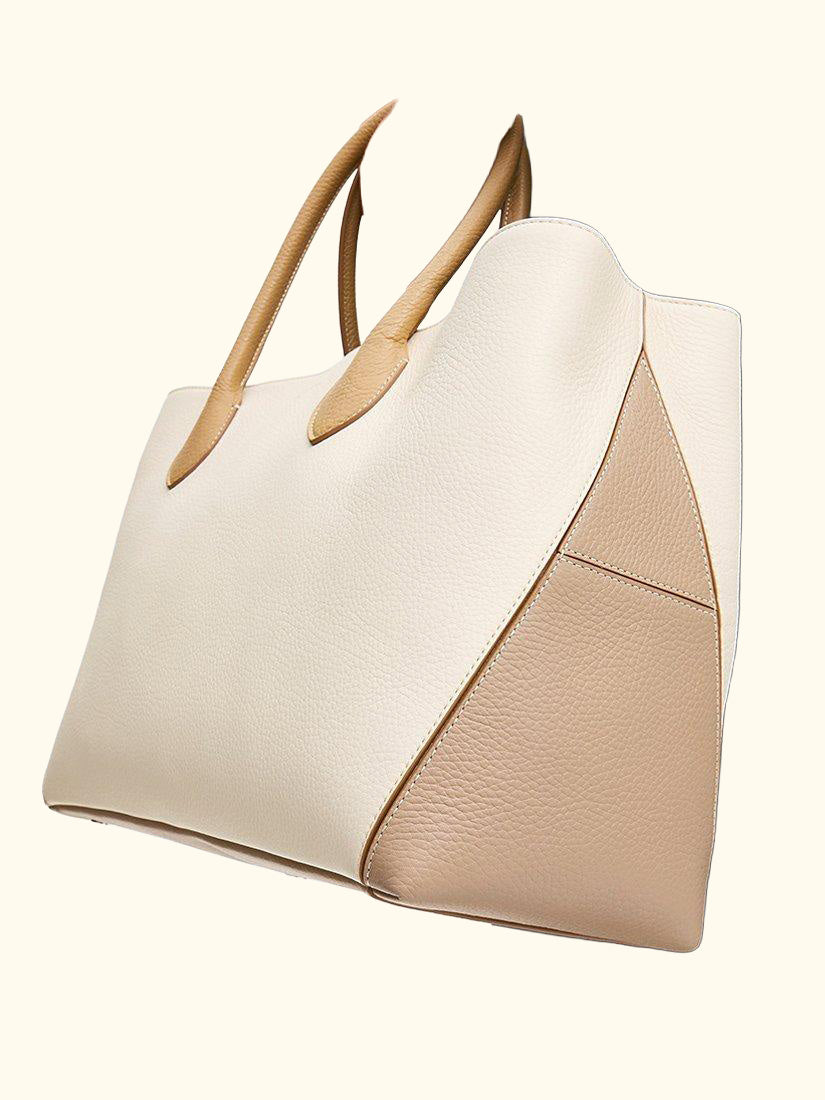 Pebble Leather London Tote Bag