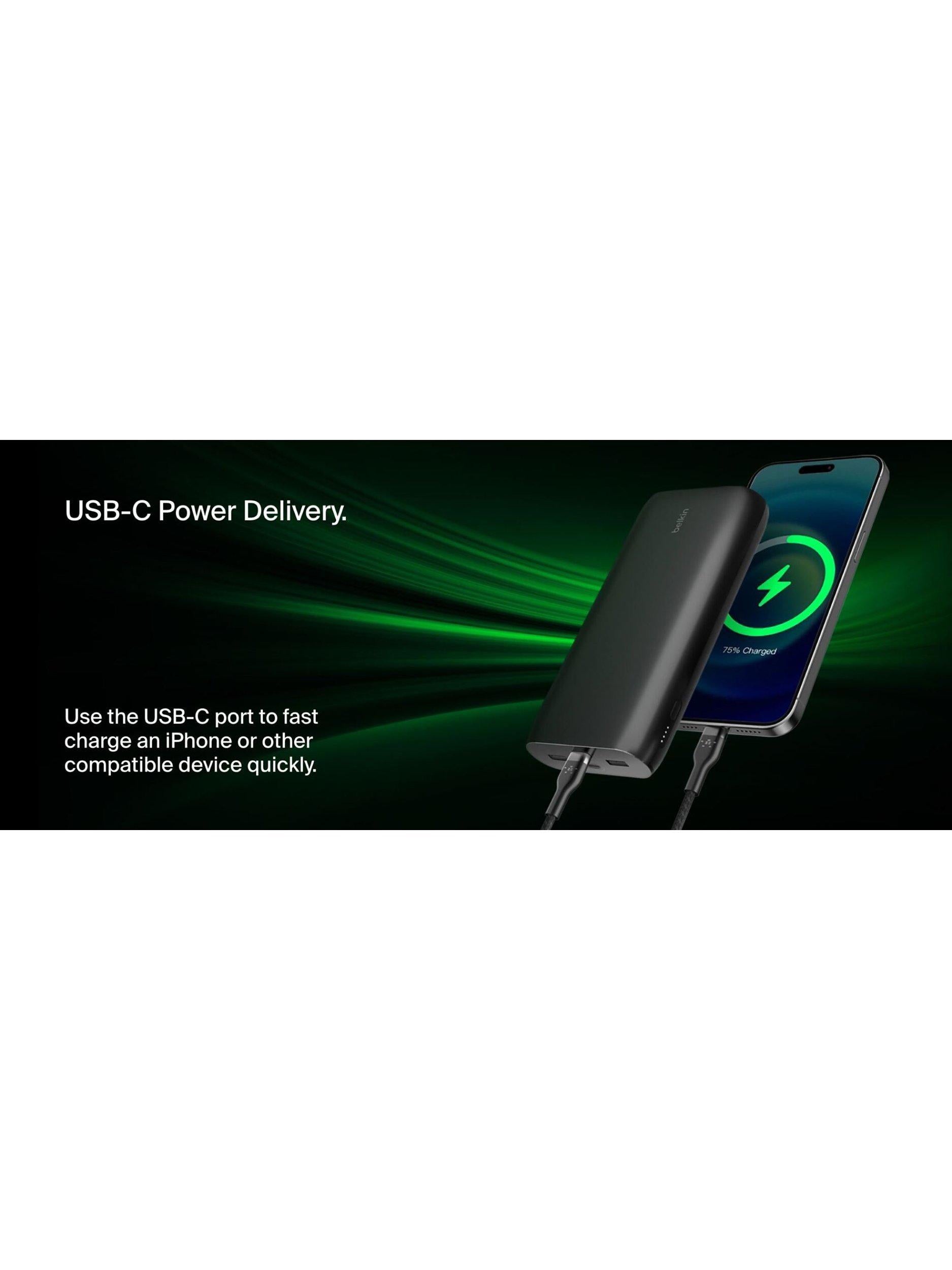 BoostCharge 26K 4-Port Portable Power Bank, 32W
