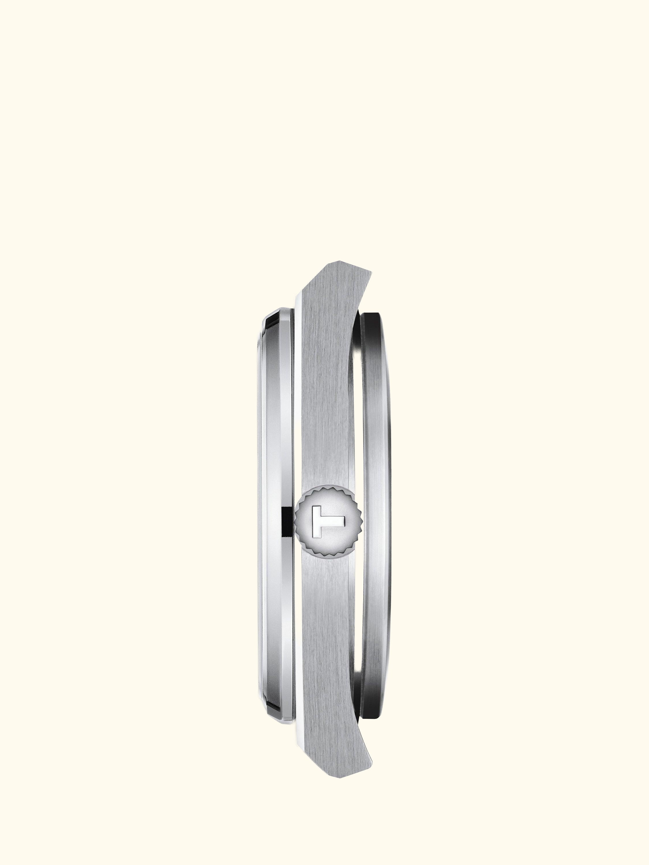 T1372101111100 Unisex PRX 35 Mother of Pearl Dial Watch, Silver