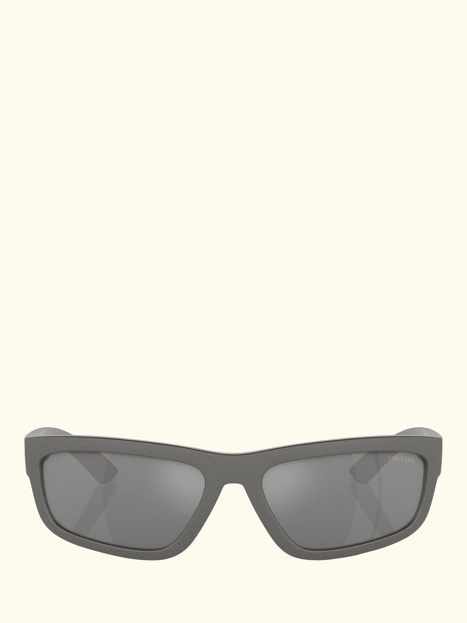 Linea Rossa PS05ZS Men's Rectangular Sunglasses, Grey