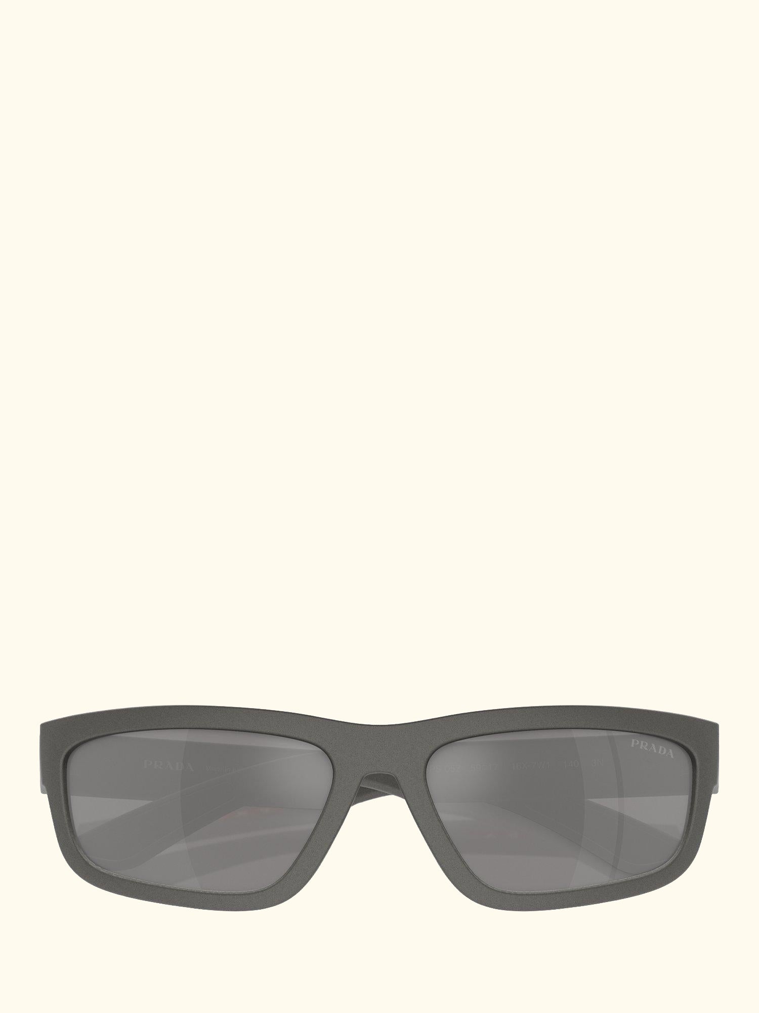 Linea Rossa PS05ZS Men's Rectangular Sunglasses, Grey