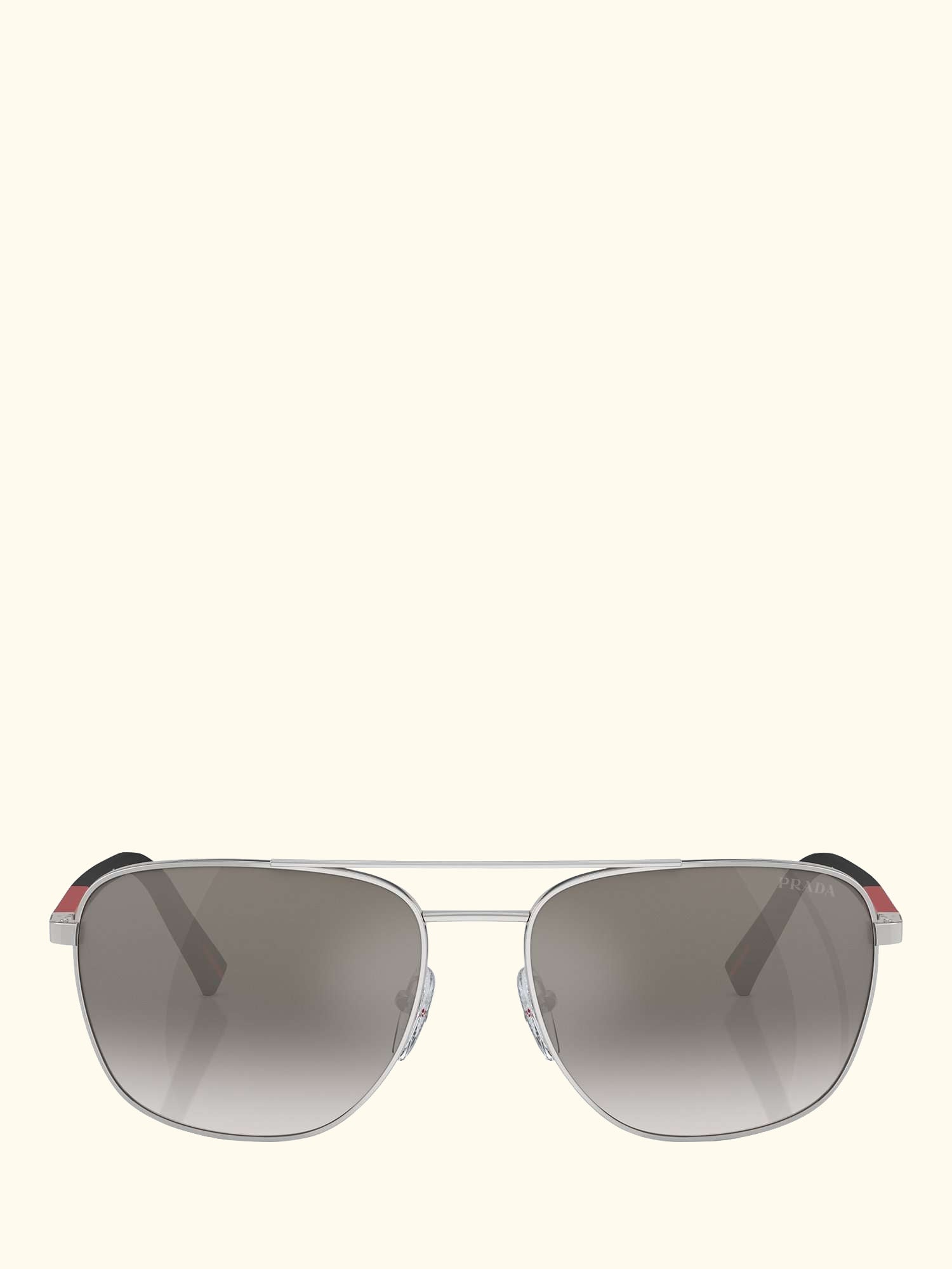 Linea Rossa PS54ZS Men's Aviator Sunglasses, Silver