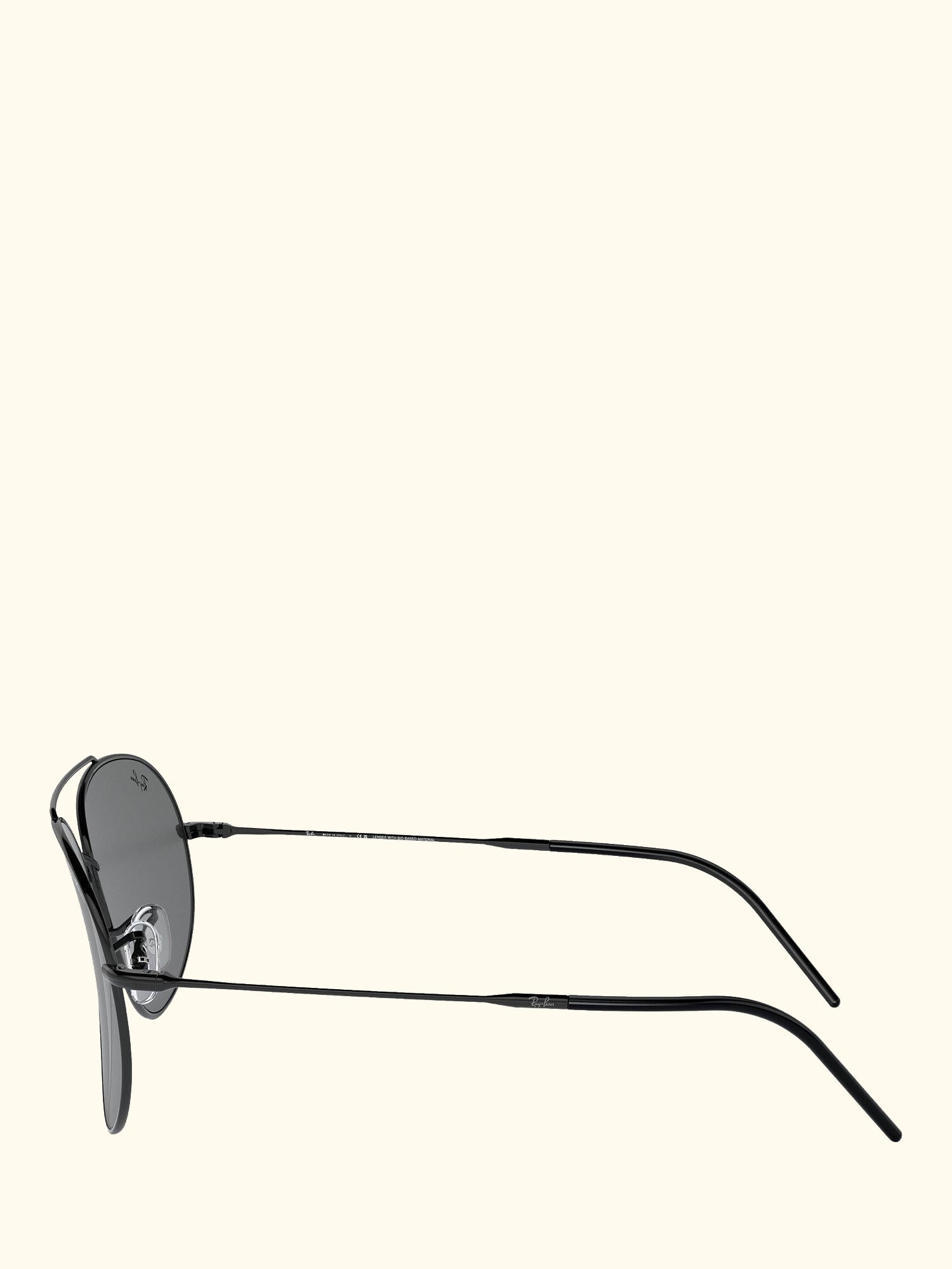 RBR0101 Men's Aviator Sunglasses, Black