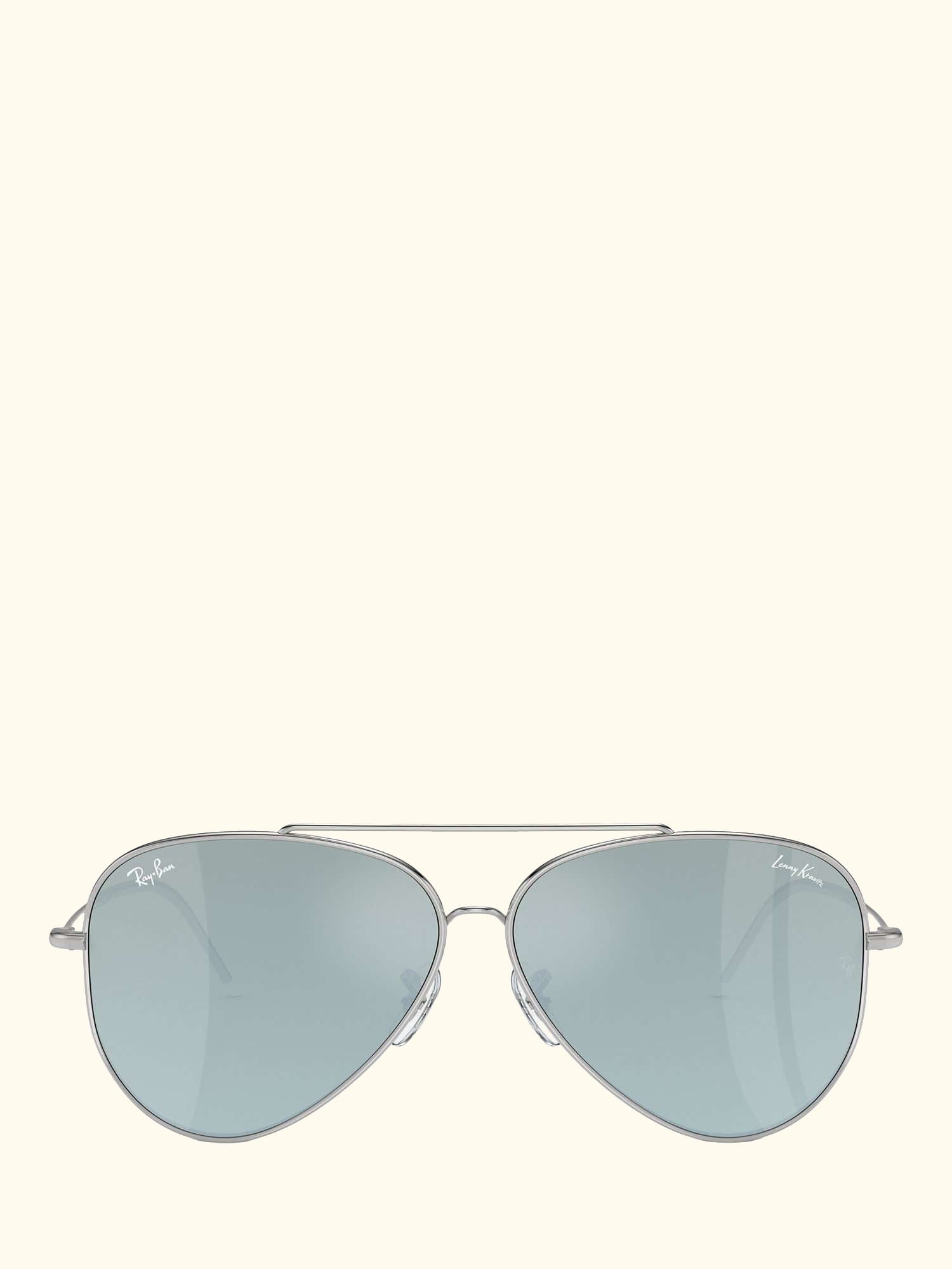 RBR0101 Men's Aviator Sunglasses, Silver