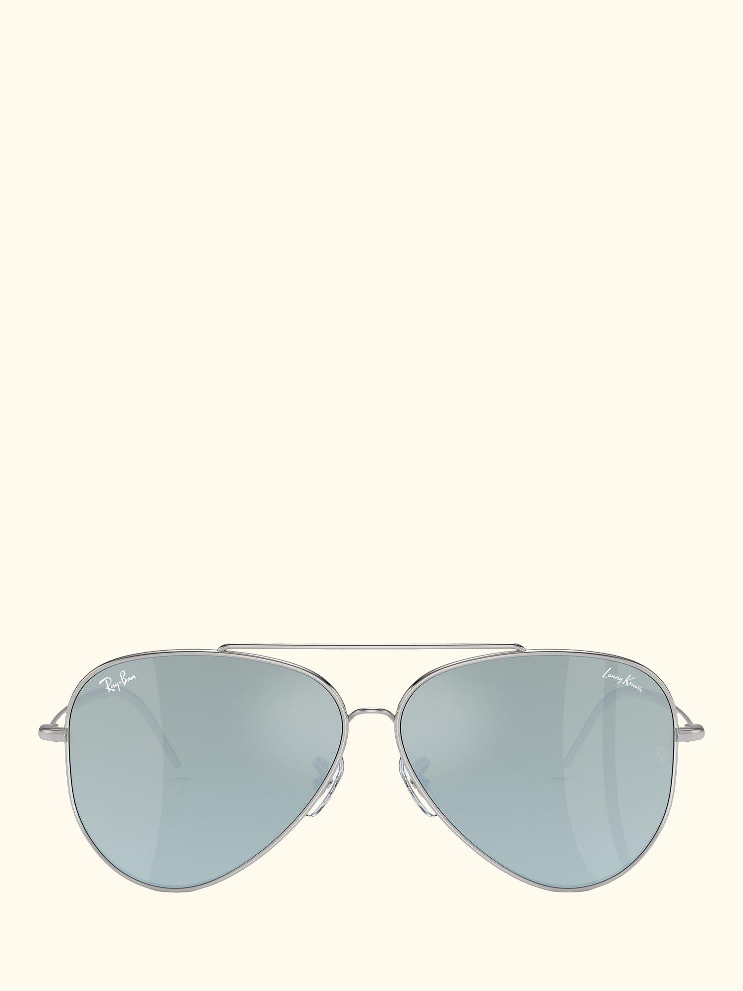 RBR0101 Men's Aviator Sunglasses, Silver