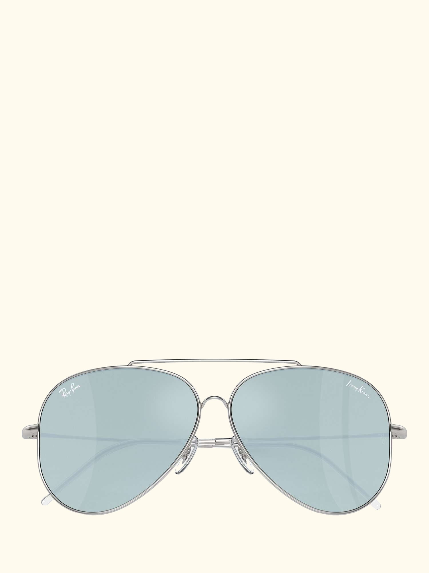 RBR0101 Men's Aviator Sunglasses, Silver