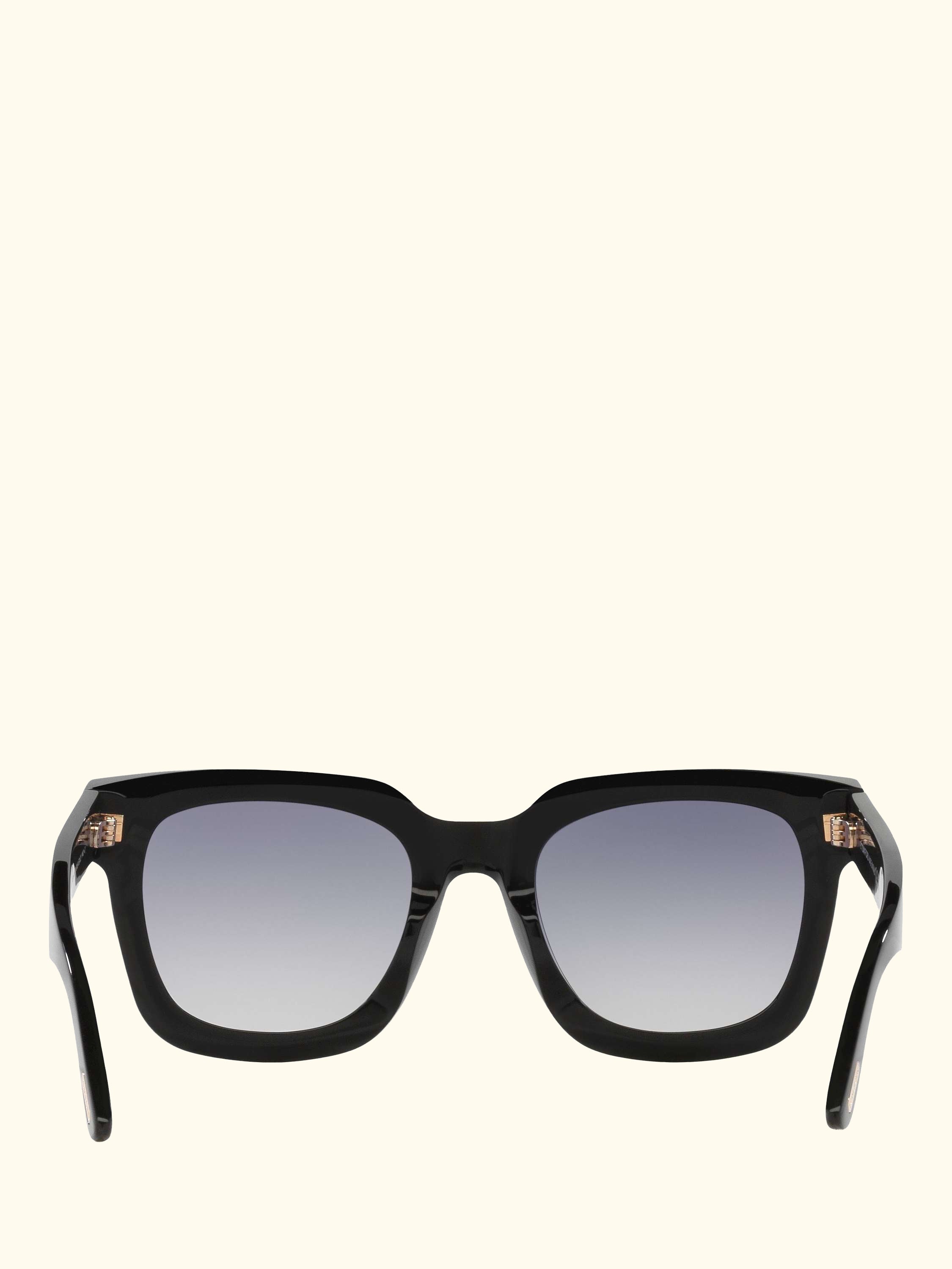 TR0018 Women's Square Sunglasses, Black
