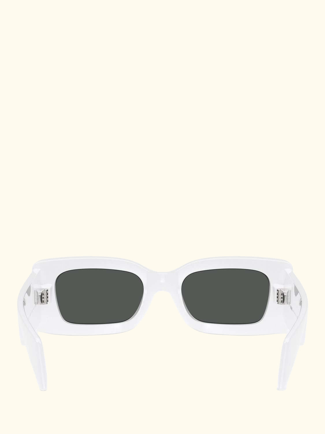 VE4474 Women's Rectangular Sunglasses, White